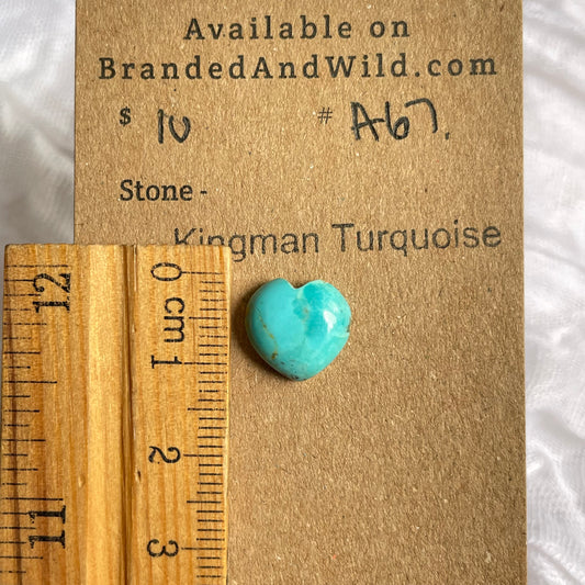 Kingman Turquoise Cabochon - KT67 BECF3333-62BA-4147-95C3-581513235170 Brandedandwild.com