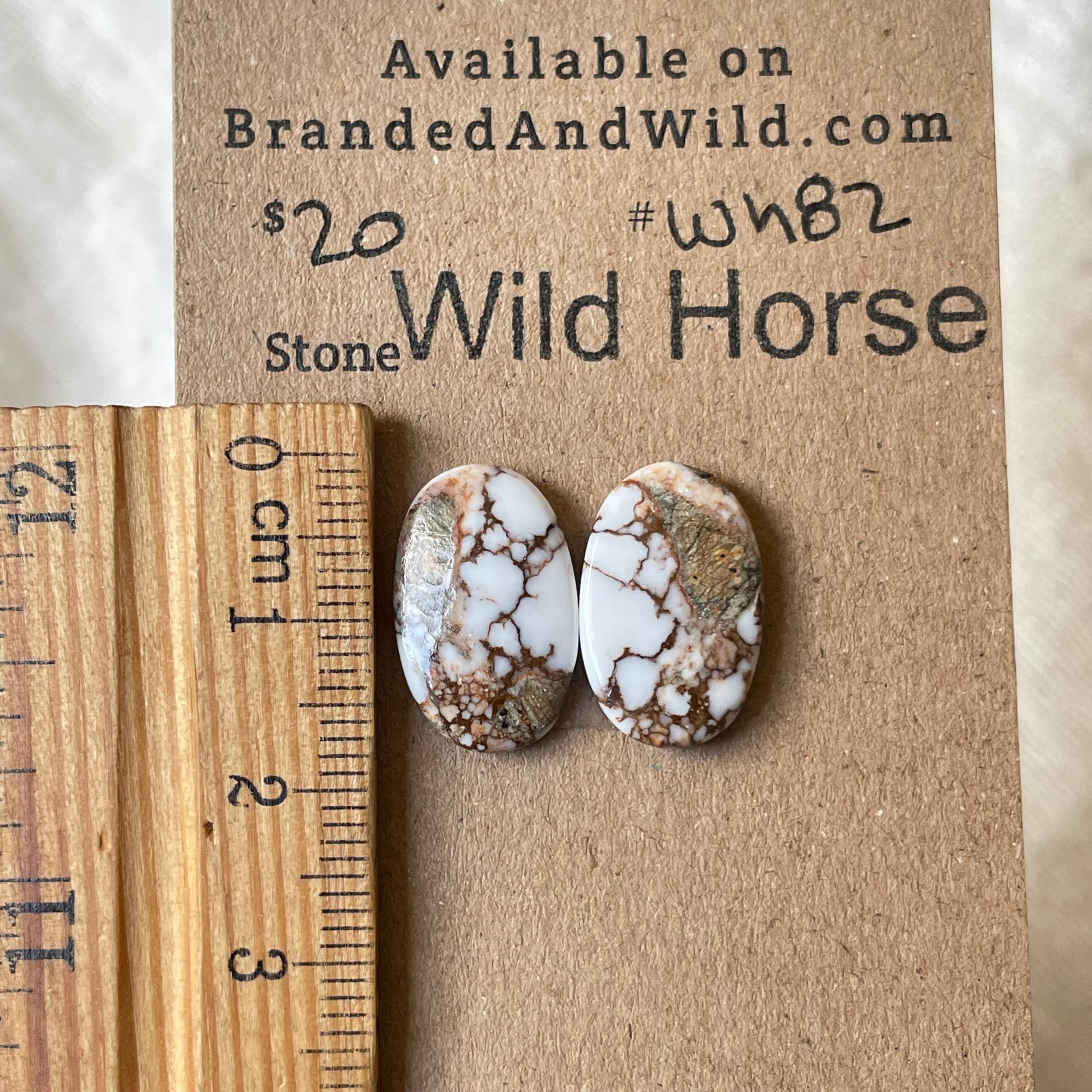 Wild Horse Cabochon - WH82 BEDB88A7-06A7-4E4E-8C51-C073AF219372 Brandedandwild.com