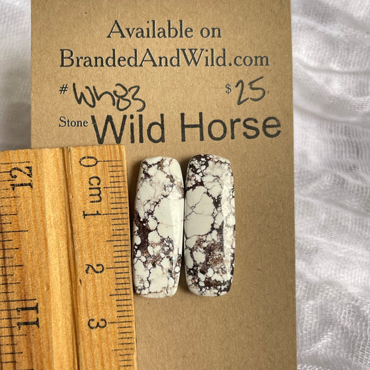 Wild Horse Cabochon - WH83 BF2249D7-1B60-42A1-98EA-73532FBF3515 Brandedandwild.com