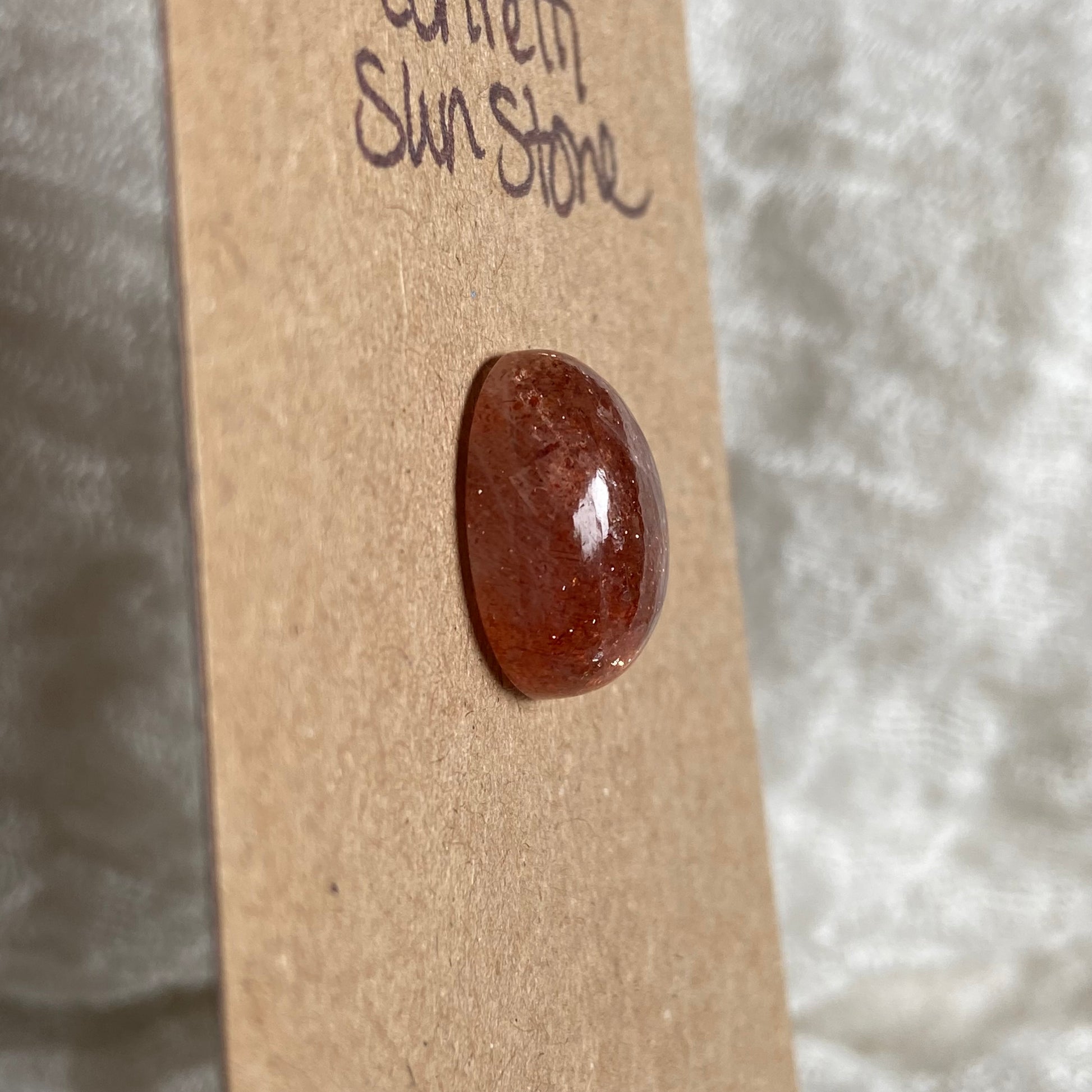 Confetti Sunstone Cabochon - CS21 BF227E12-E688-404D-8496-96BA20CF0EF2 Brandedandwild.com