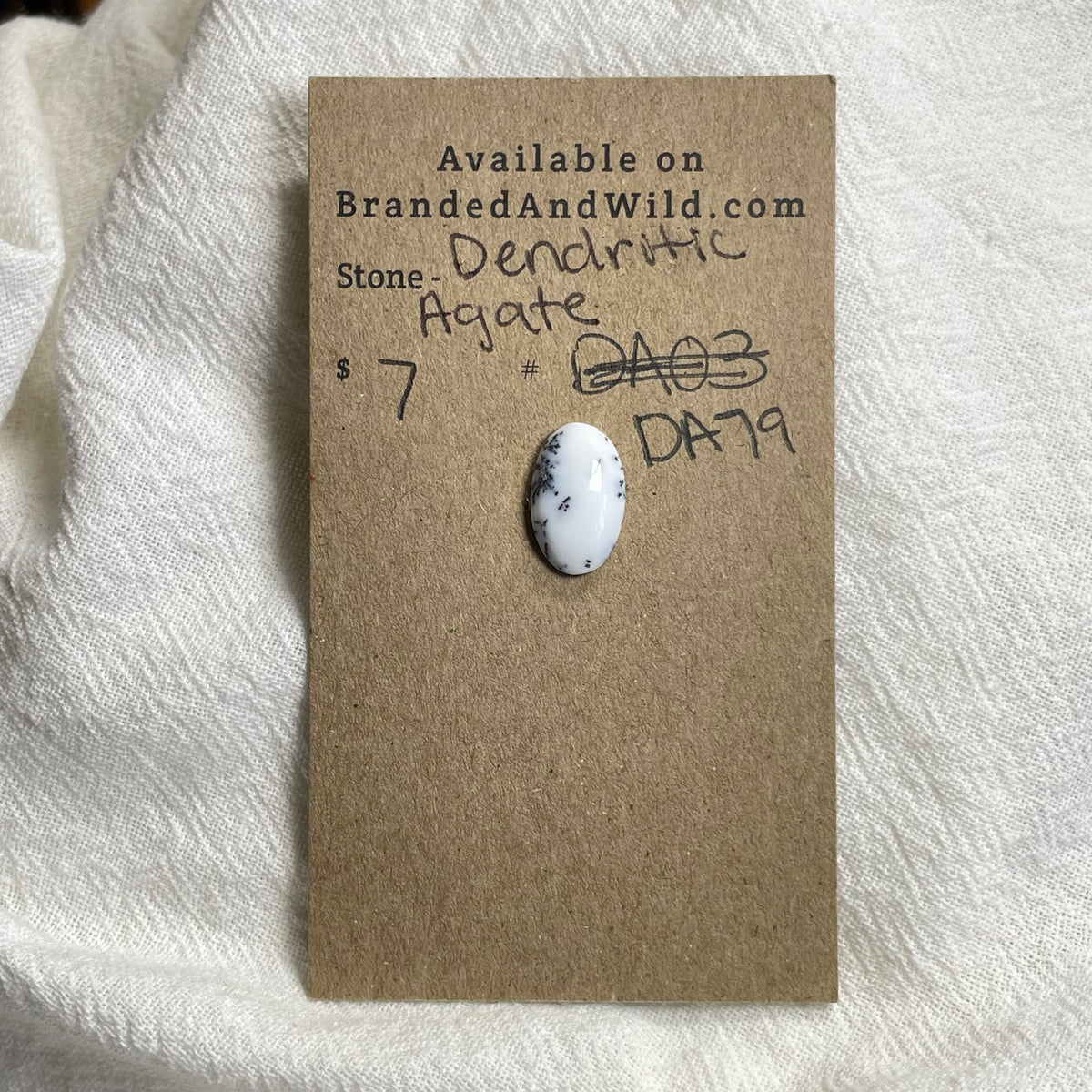 Dendritic Agate Cabochon - DA79