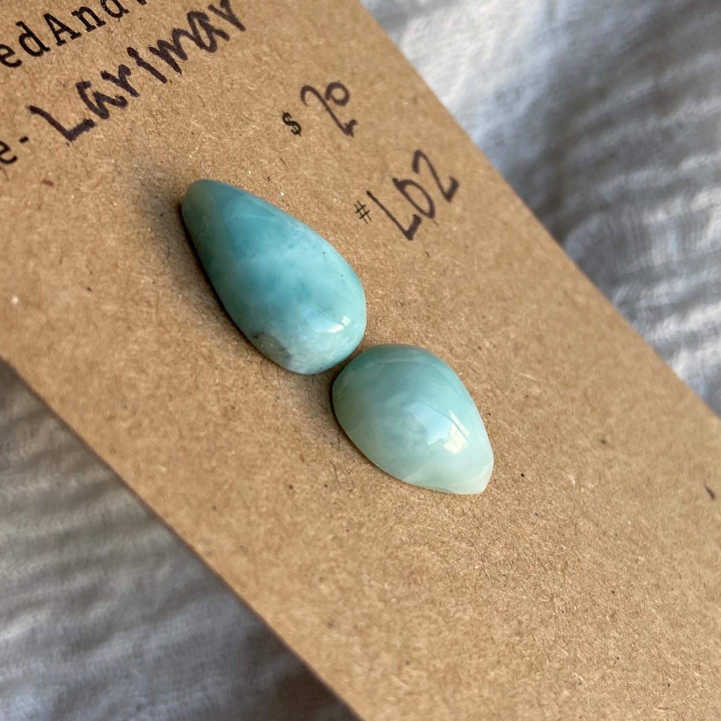 Larimar Cabochon - L02