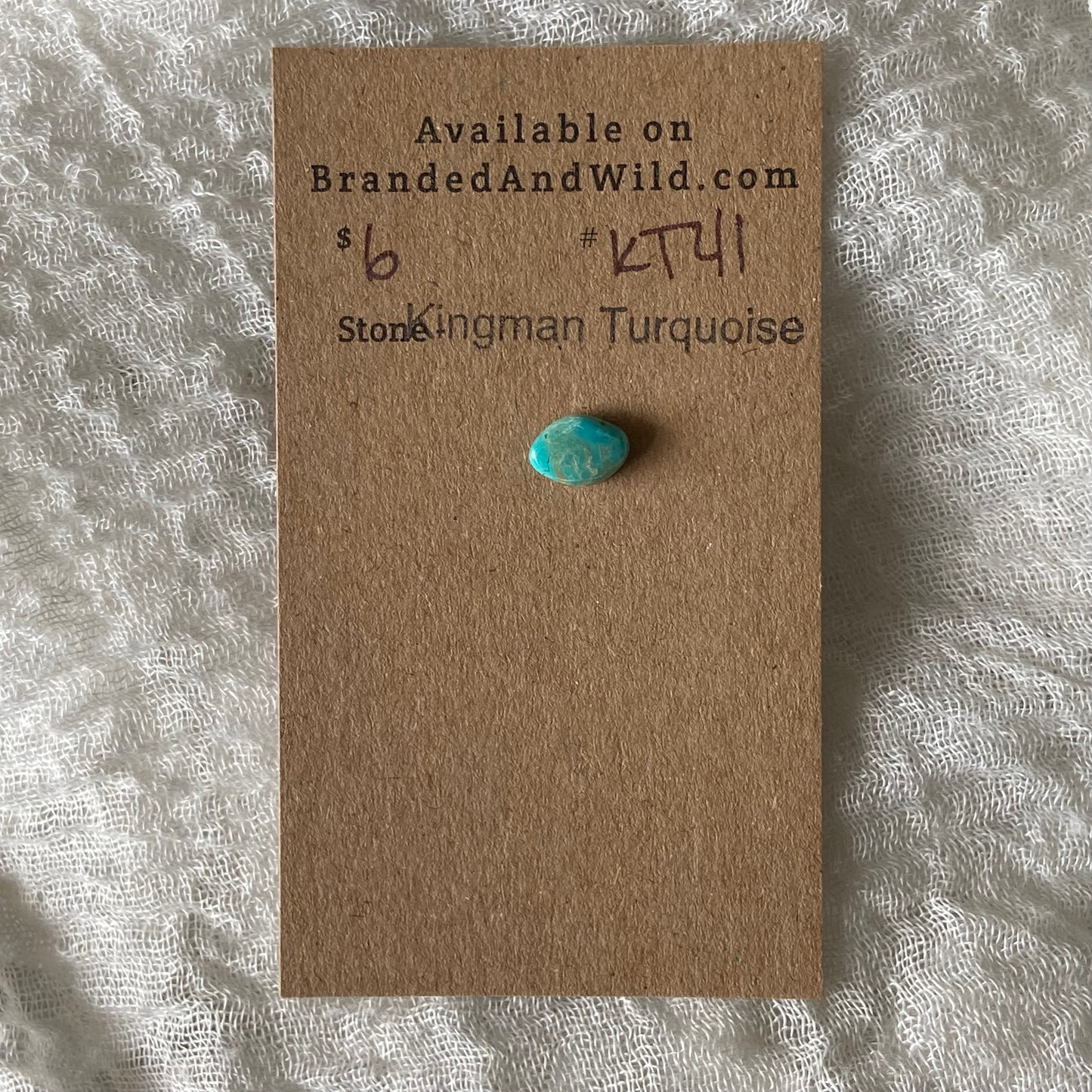 Kingman Turquoise Cabochon - KT41