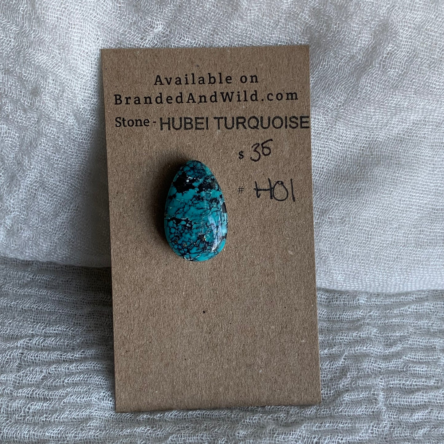Hubei Turquoise Cabochon - H01