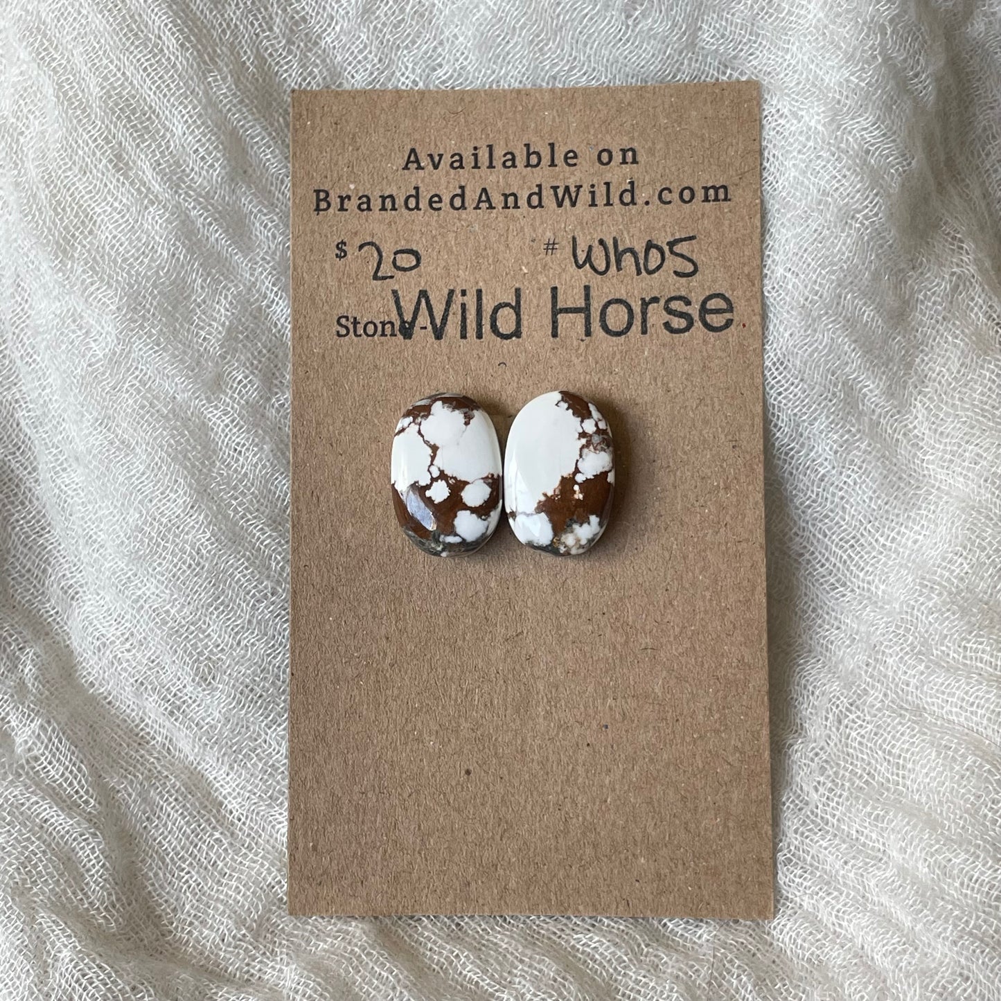 Wild Horse Cabochon - WH05 BF92FDD6-4BAF-4131-BEE3-6D4BD4254CB7 Brandedandwild.com