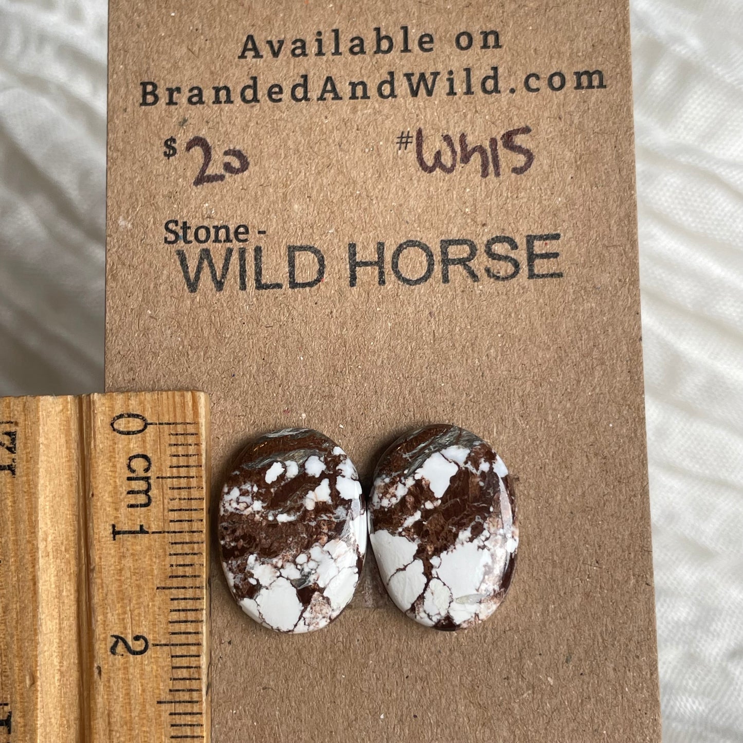 Wild Horse Cabochon - WH15 BF9D3737-0A97-4AF2-9080-516693D783F1 Brandedandwild.com