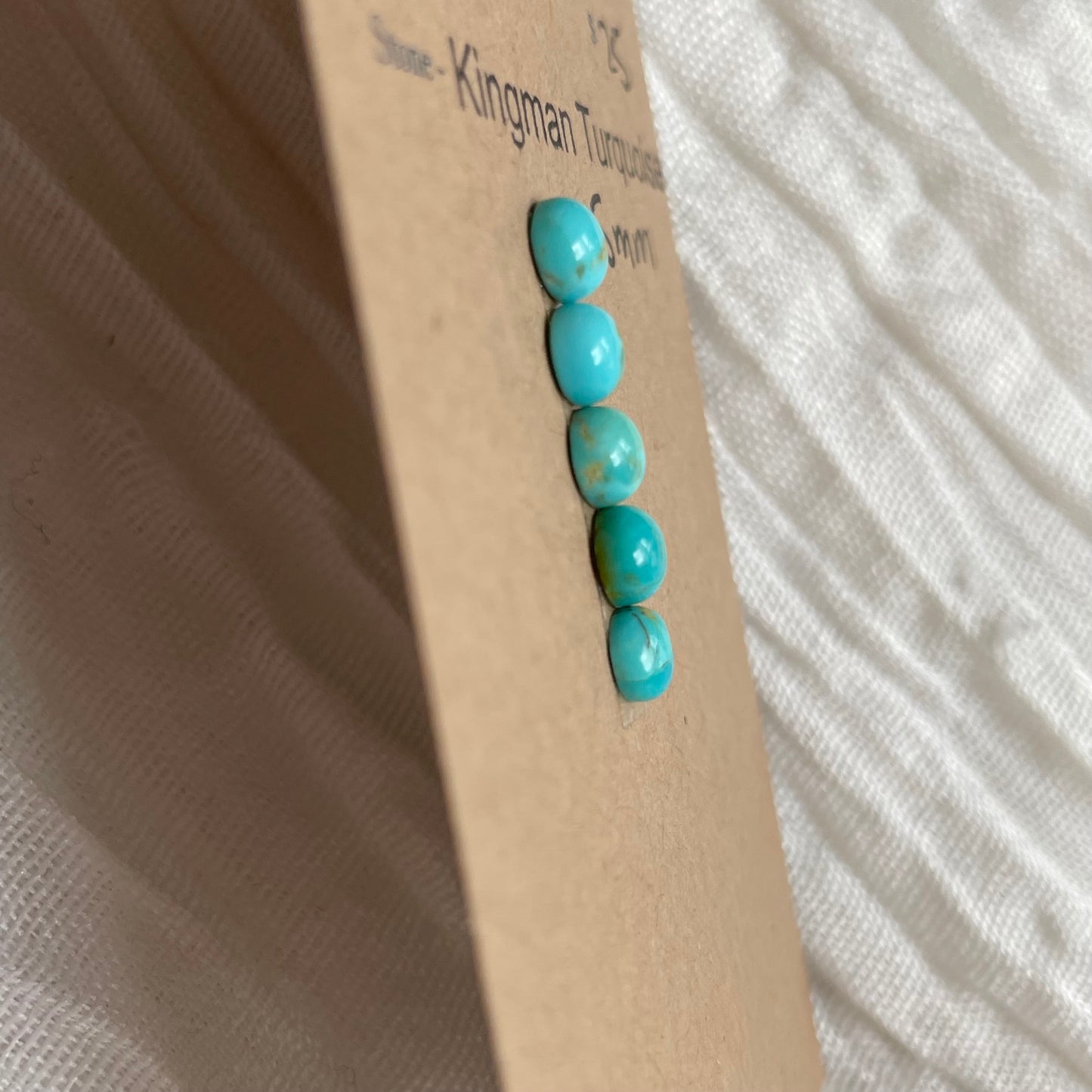 Kingman Turquoise Cabochon - KT10 BF9E6856-8C76-4078-9736-8563521F701F Brandedandwild.com