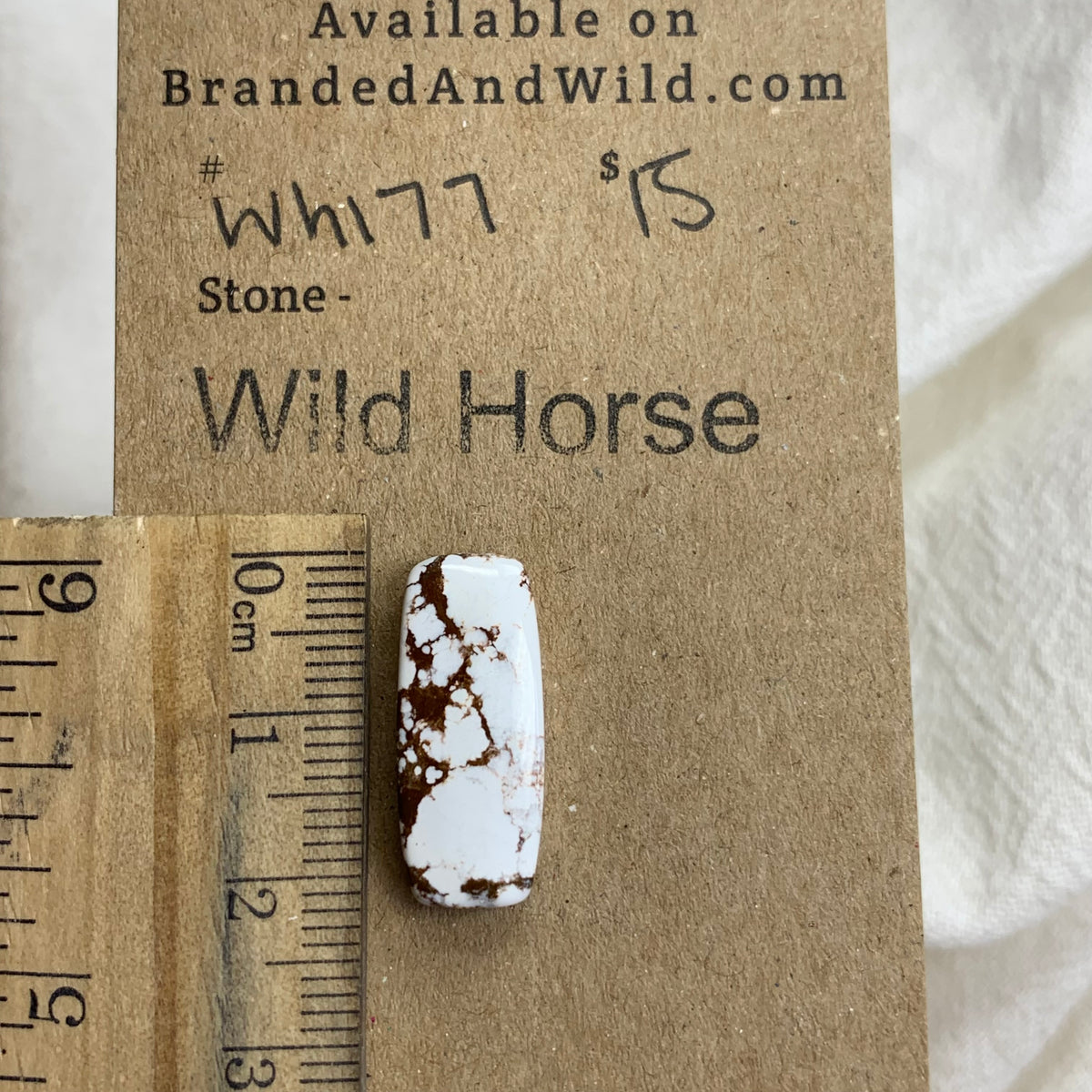 Wild Horse Cabochon - WH177 BFA56258-2087-4863-8050-8A80A6A9DDA3 Brandedandwild.com