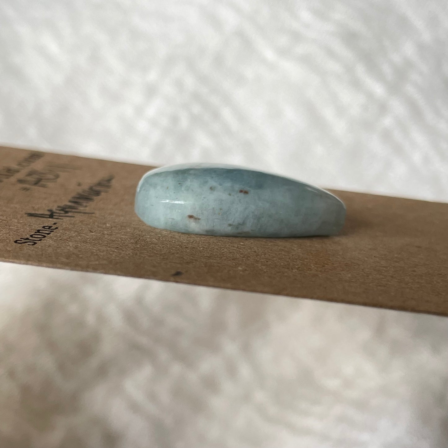 Aquamarine Cabochon AQ11 BFAF59CD-217C-4426-9E60-8106C12F56B3 Brandedandwild.com