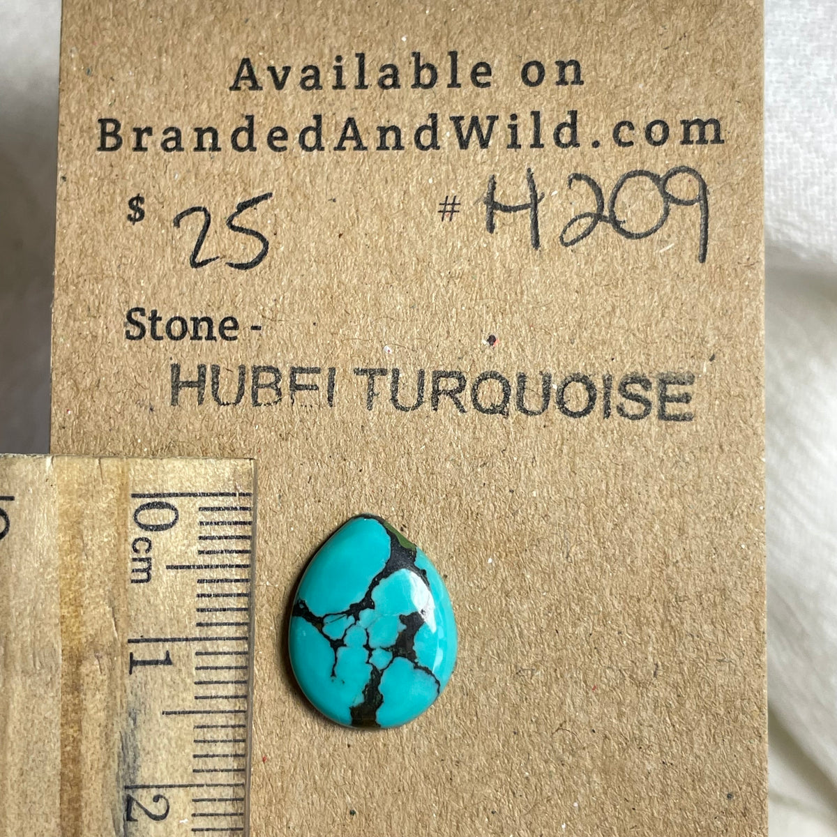 Hubei Turquoise Cabochon - H209 BFB0E9D8-F192-4A1E-9BB6-FAC6BE96F5D1 Brandedandwild.com
