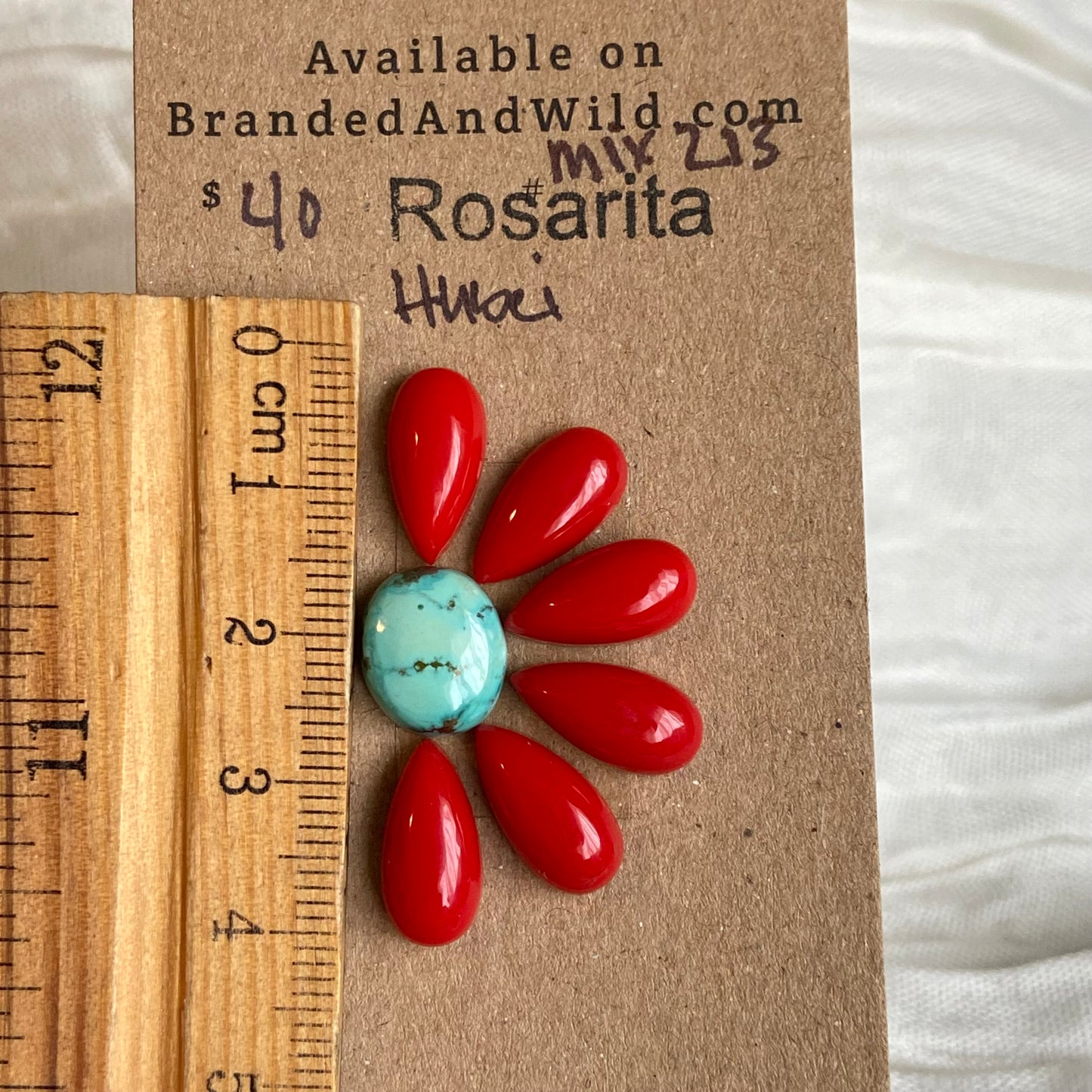 Rosarita / Hubei Cabochon - MIX213 BFB6A06B-E831-48E3-867D-B5E82F9B12C0 Brandedandwild.com