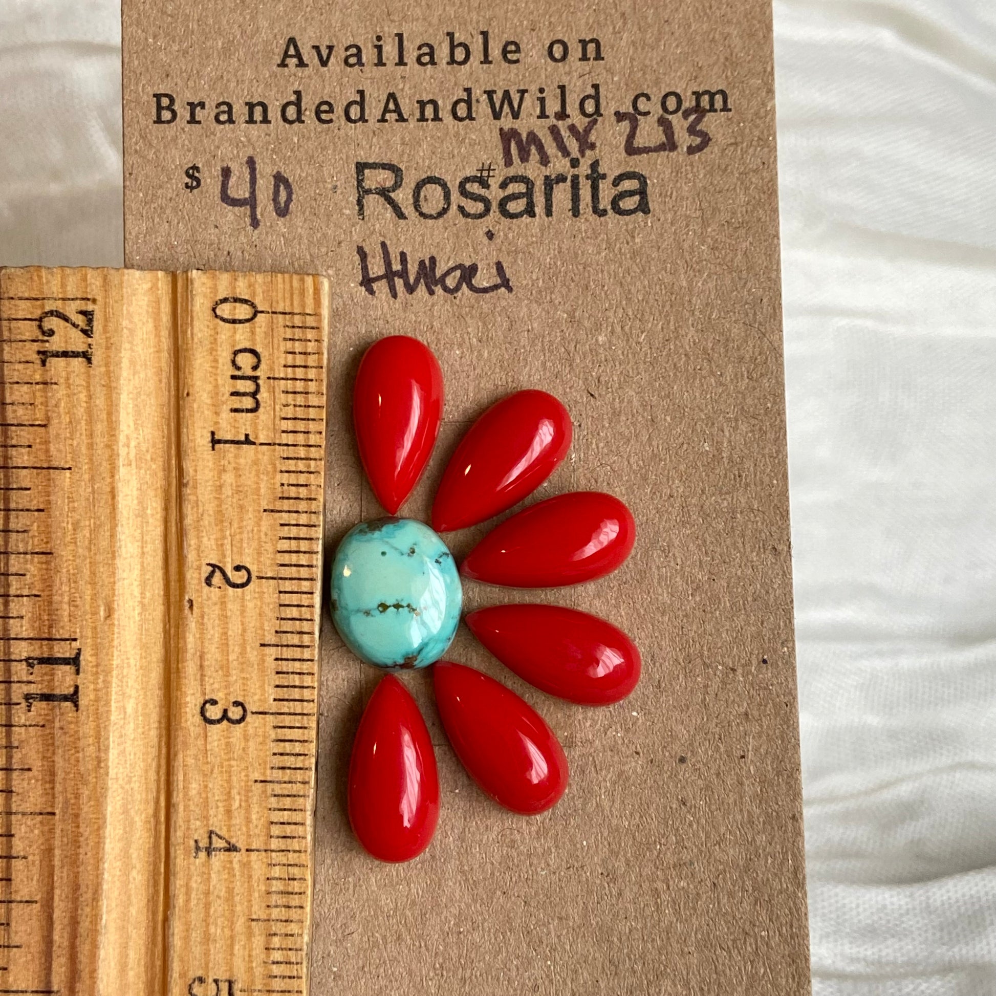 Rosarita / Hubei Cabochon - MIX213 BFB6A06B-E831-48E3-867D-B5E82F9B12C0 Brandedandwild.com