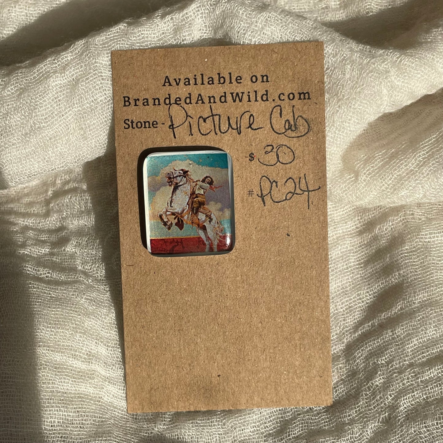 Picture Cabochon - Cabochon - PC24 BFC0A2DD-D11B-4C5C-9561-C77F783263A7 Brandedandwild.com