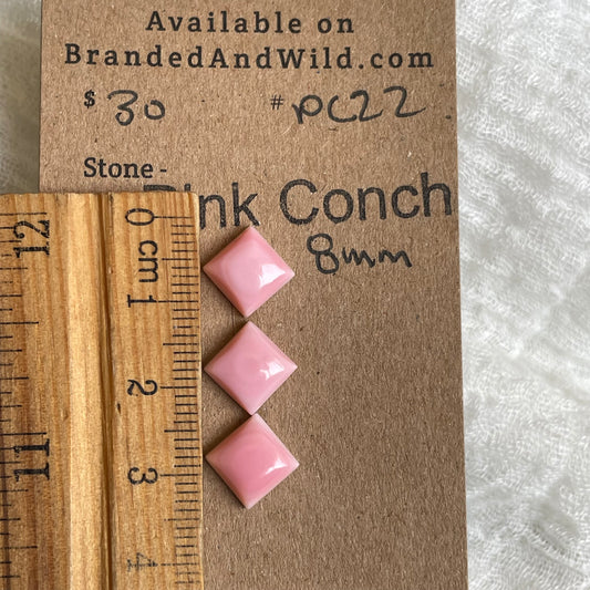 Pink Conch Cabochon - PC22