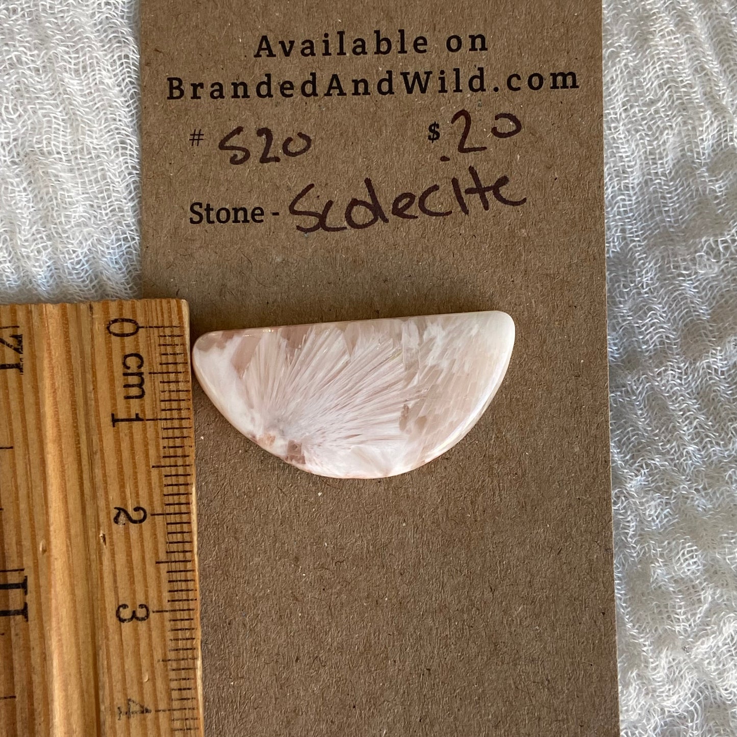 Scolecite Cabochon - S20