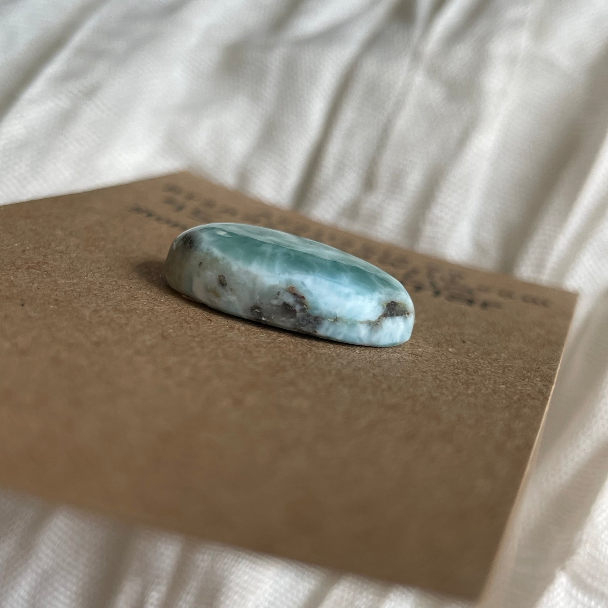 Larimar Cabochon - L10 BFEE4841-E465-4AAB-B010-988479D1B89D Brandedandwild.com