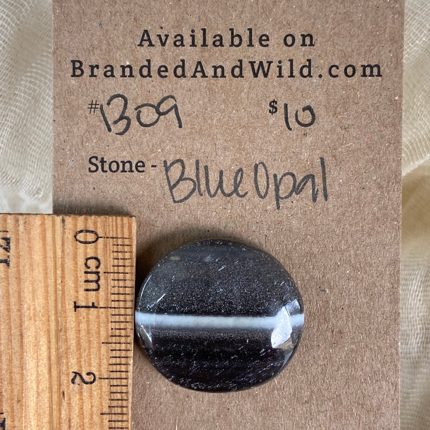 Blue Opal Cabochon - B09
