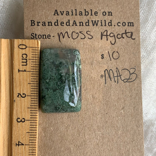 Moss Agate Cabochon - MA23