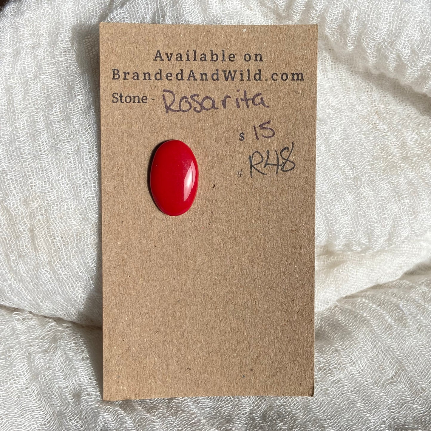 Rosarita - Cabochon - R48 C0282FF0-DD74-436E-8CE1-09D9740306CB Brandedandwild.com