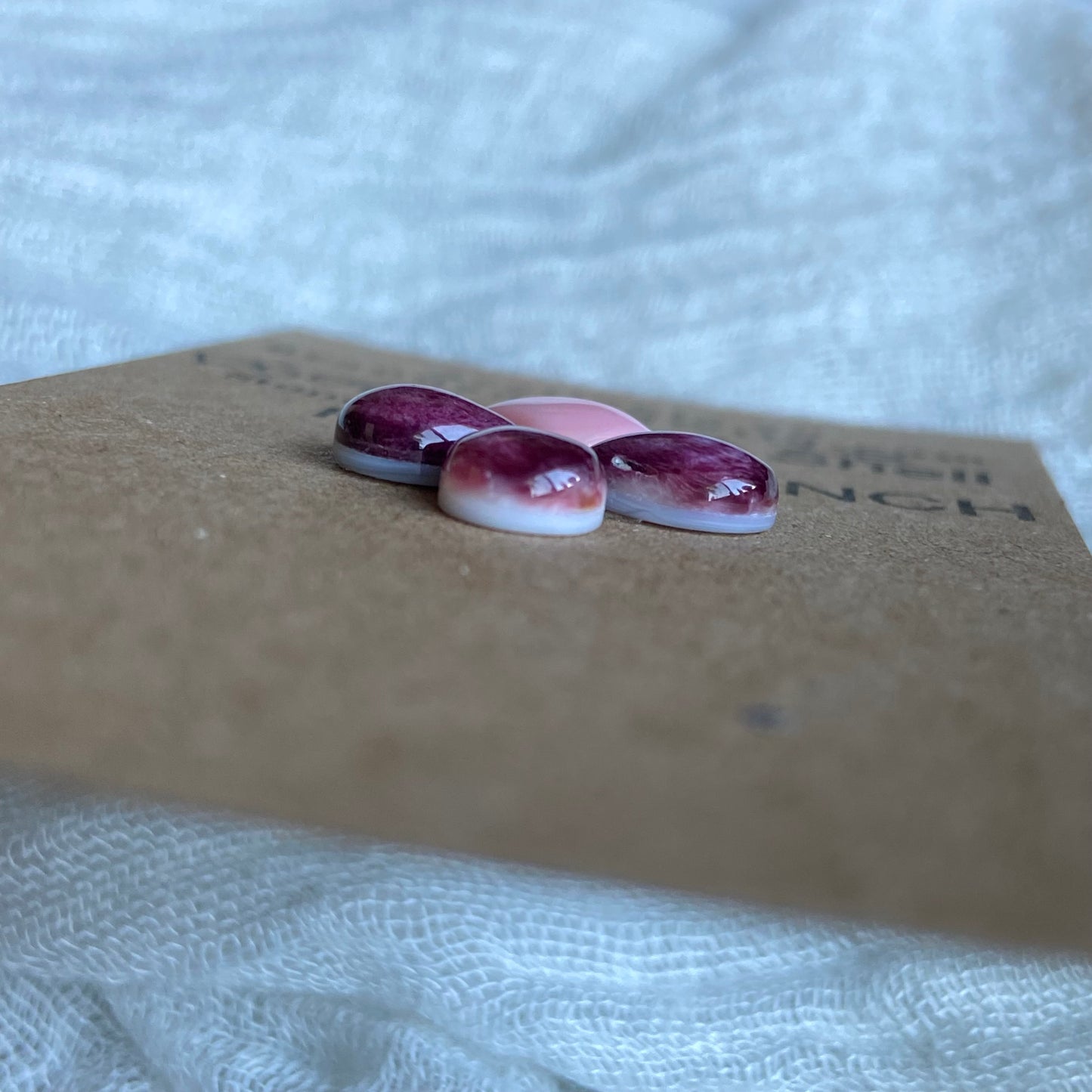 Pink Conch / Oyster Shell Cabochon - P023 (Copy)