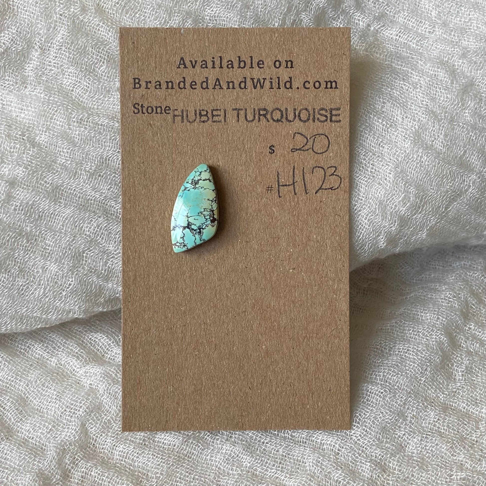 Hubei Turquoise Cabochon - H123 C05013E4-DF7B-4DA6-879D-AF7A91B2BD95 Brandedandwild.com