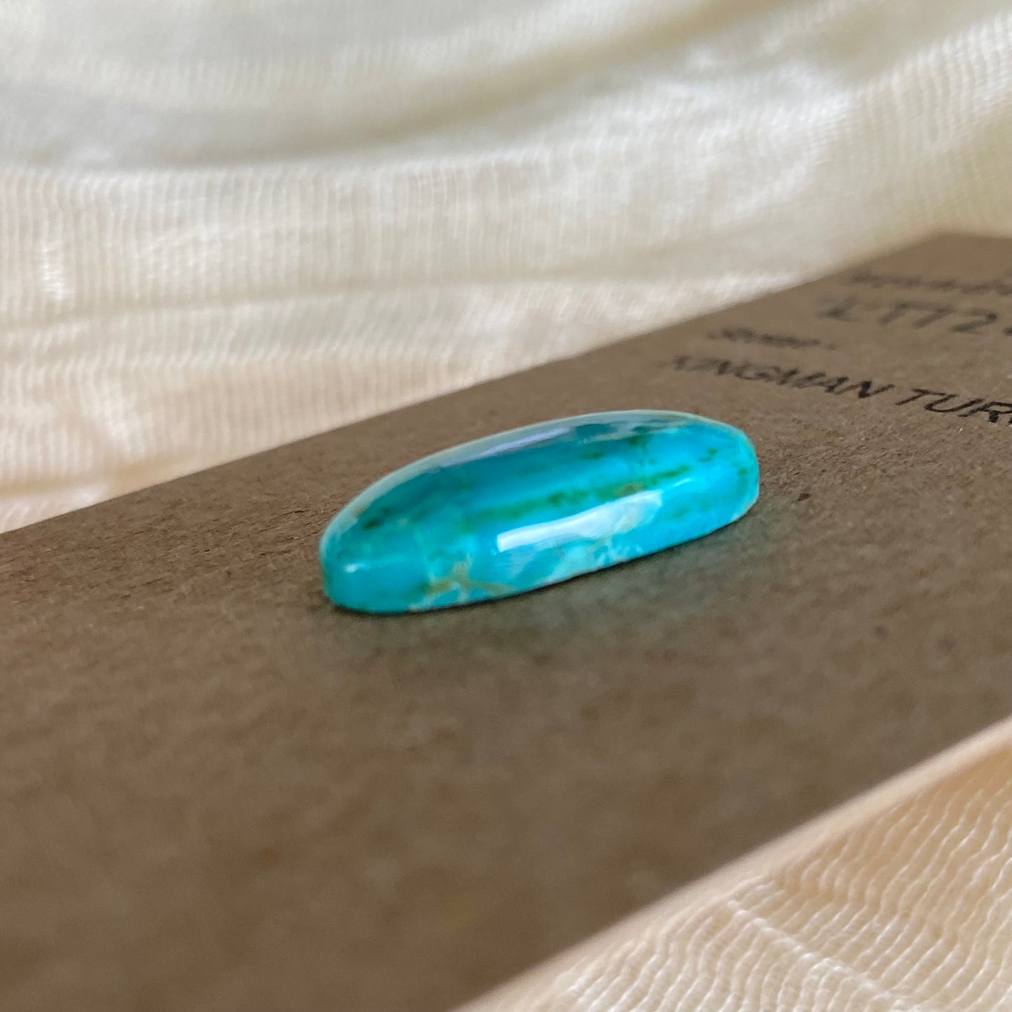 Kingman Turquoise Cabochon - KT128 C0657E05-920F-4124-A0E3-ACF4BB2D3318 Brandedandwild.com