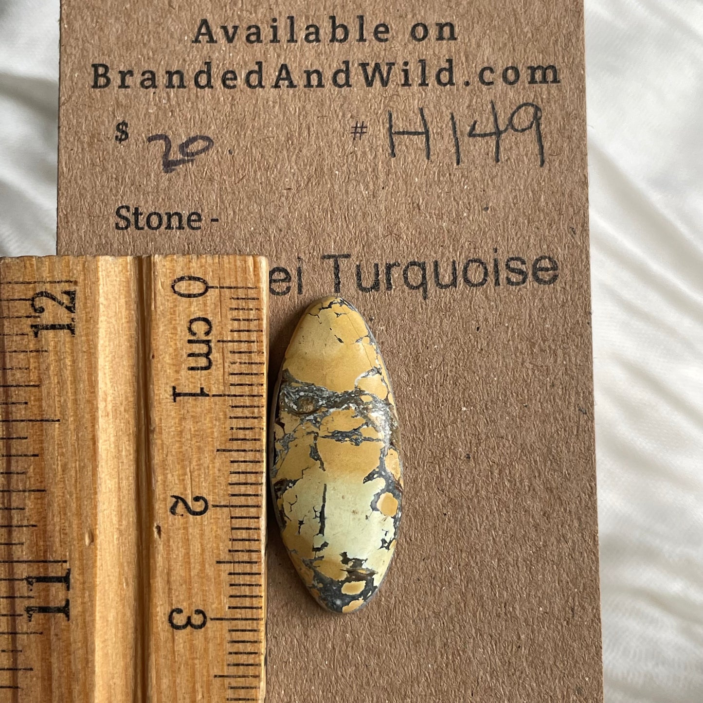 Hubei Turquoise Cabochon - H149 C08D0463-2587-4FDF-9B31-E69467A33253 Brandedandwild.com