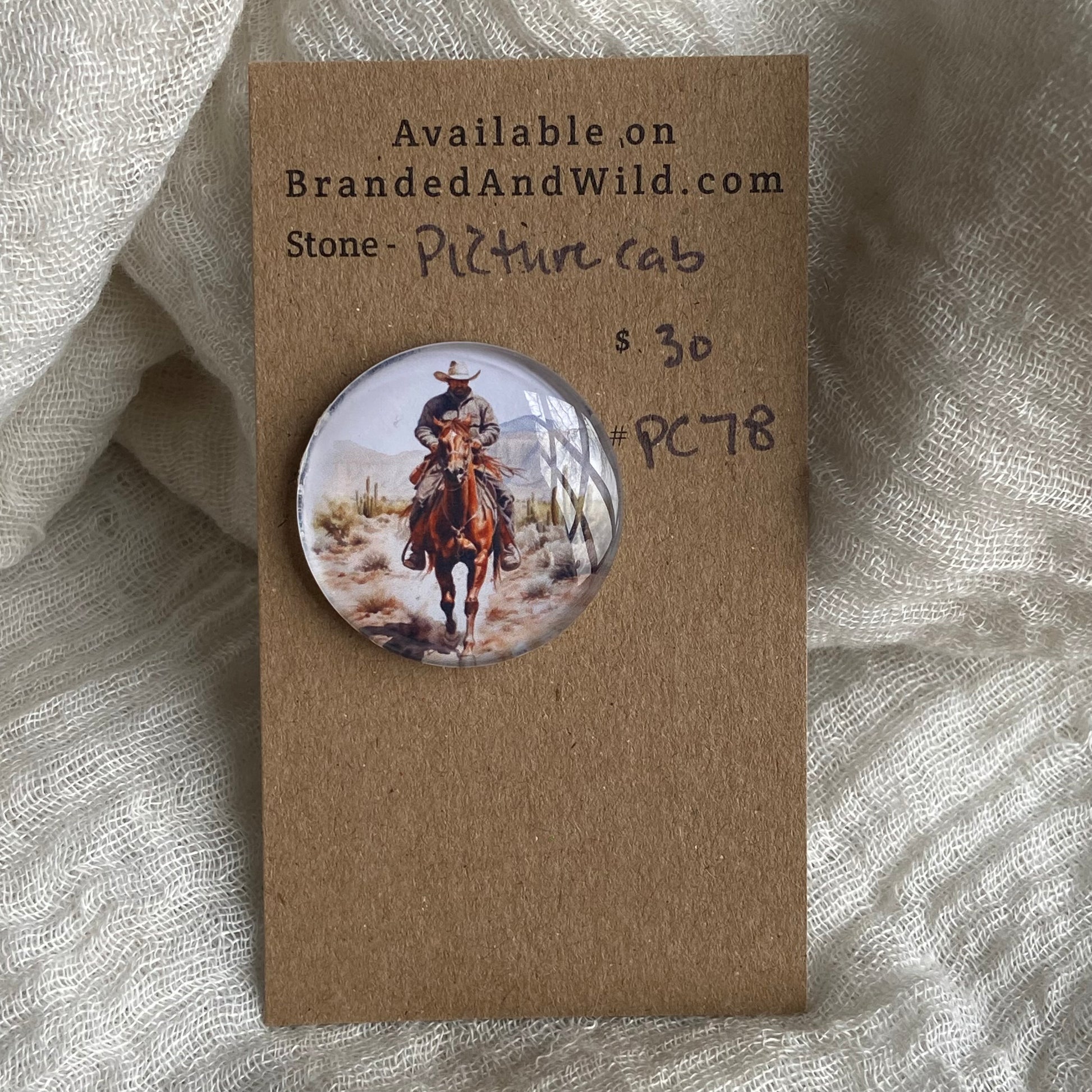 Picture Cabochon - Cabochon - PC78 C0A295A6-E592-4EA8-B02C-2BAA0C1AE336 Brandedandwild.com