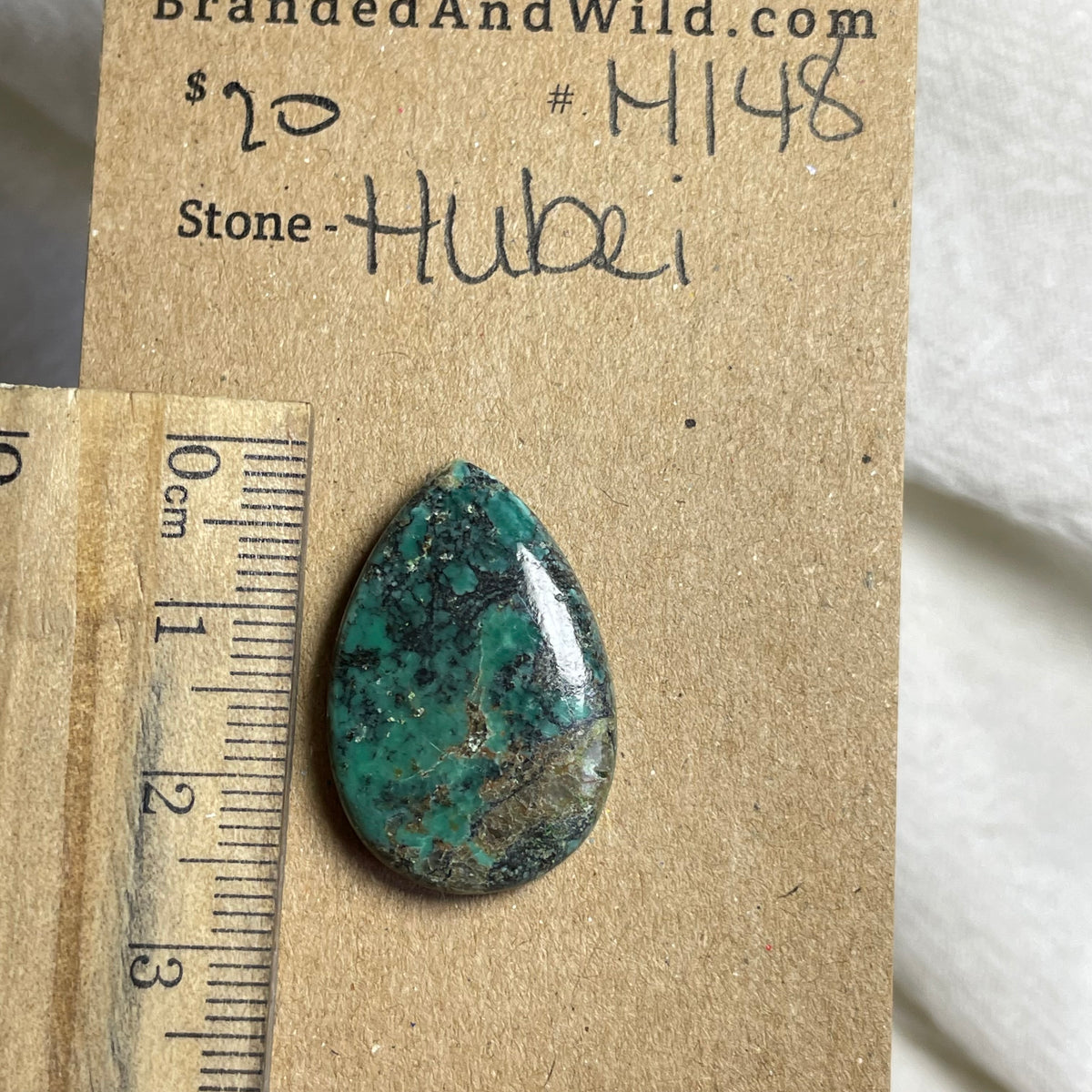 Hubei Turquoise Cabochon - H148 C0D6D891-D341-40FF-9F3B-2EE6A3454D2D Brandedandwild.com
