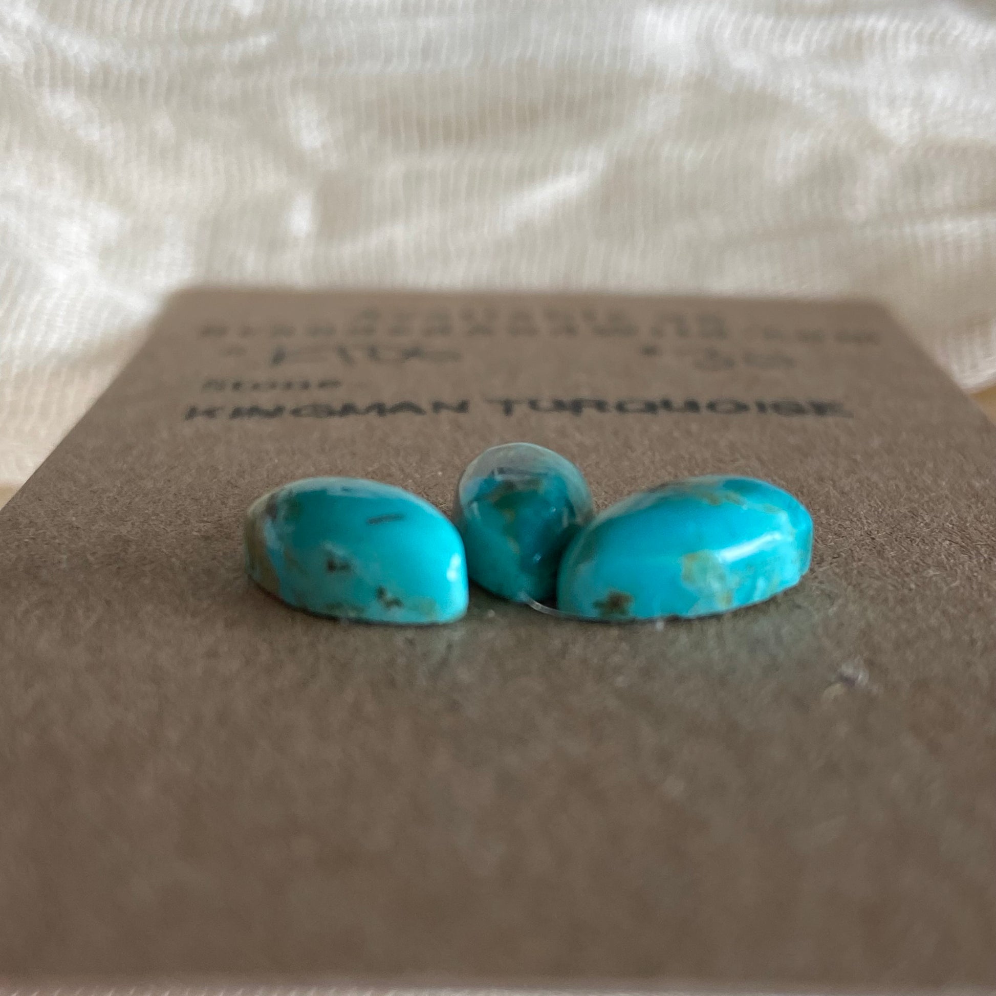 Kingman Turquoise Cabochon - KT106 C10683FA-E563-4B47-AB35-27872BA10D0B Brandedandwild.com