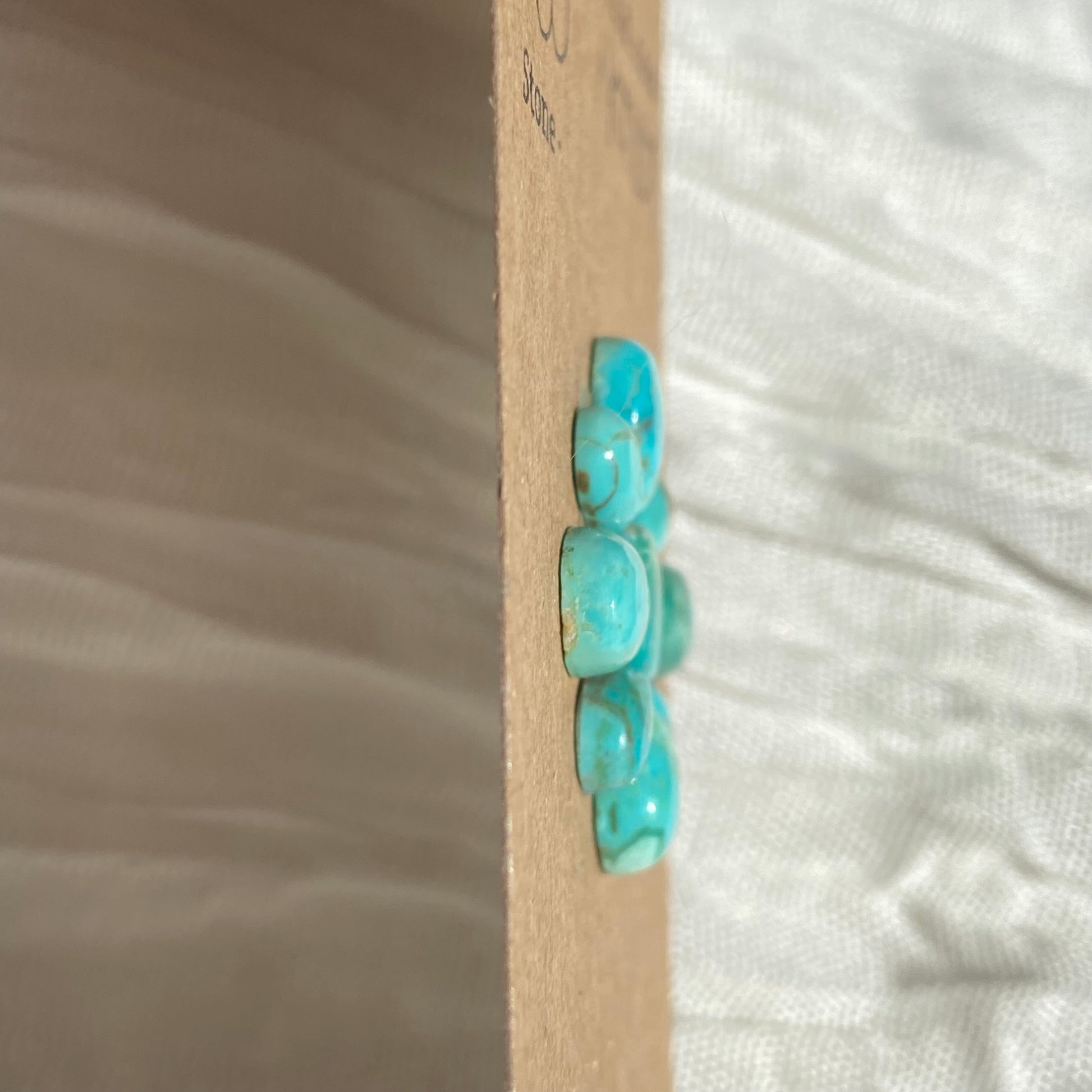 Kingman Turquoise Cabochon - KT107 C11E03BA-7C0A-4F57-BD93-891305893234 Brandedandwild.com