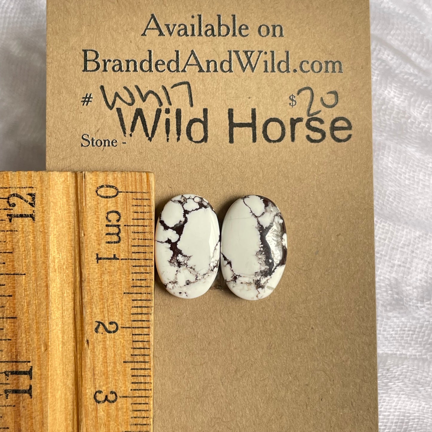 Wild Horse Cabochon - WH17 C13602B3-5ACE-4D19-ACCF-65A42C5C41B0 Brandedandwild.com