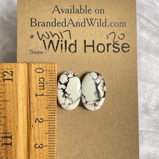 Wild Horse Cabochon - WH17 C13602B3-5ACE-4D19-ACCF-65A42C5C41B0 Brandedandwild.com