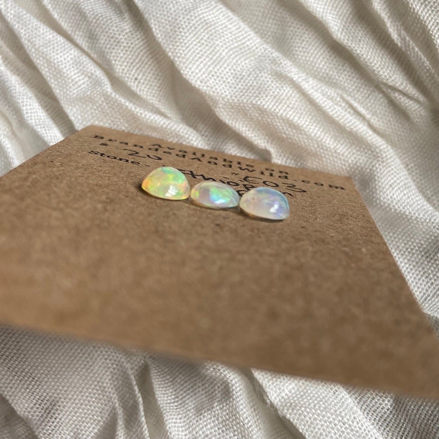 Ethiopian Opal Cabochon - EO3 C14C71EA-05CE-4E25-9D4C-7A86FCC1CB12 Brandedandwild.com