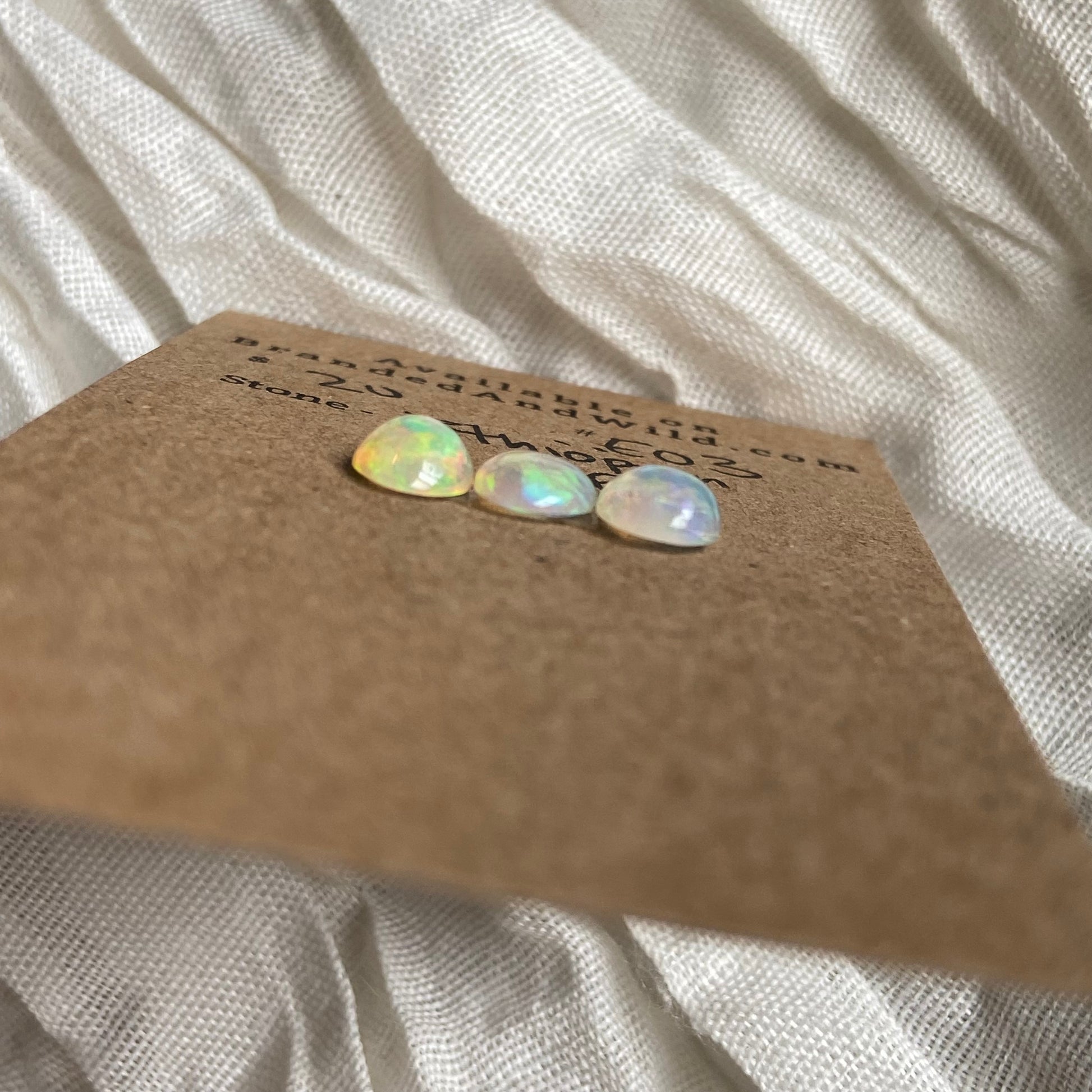 Ethiopian Opal Cabochon - EO3 C14C71EA-05CE-4E25-9D4C-7A86FCC1CB12 Brandedandwild.com