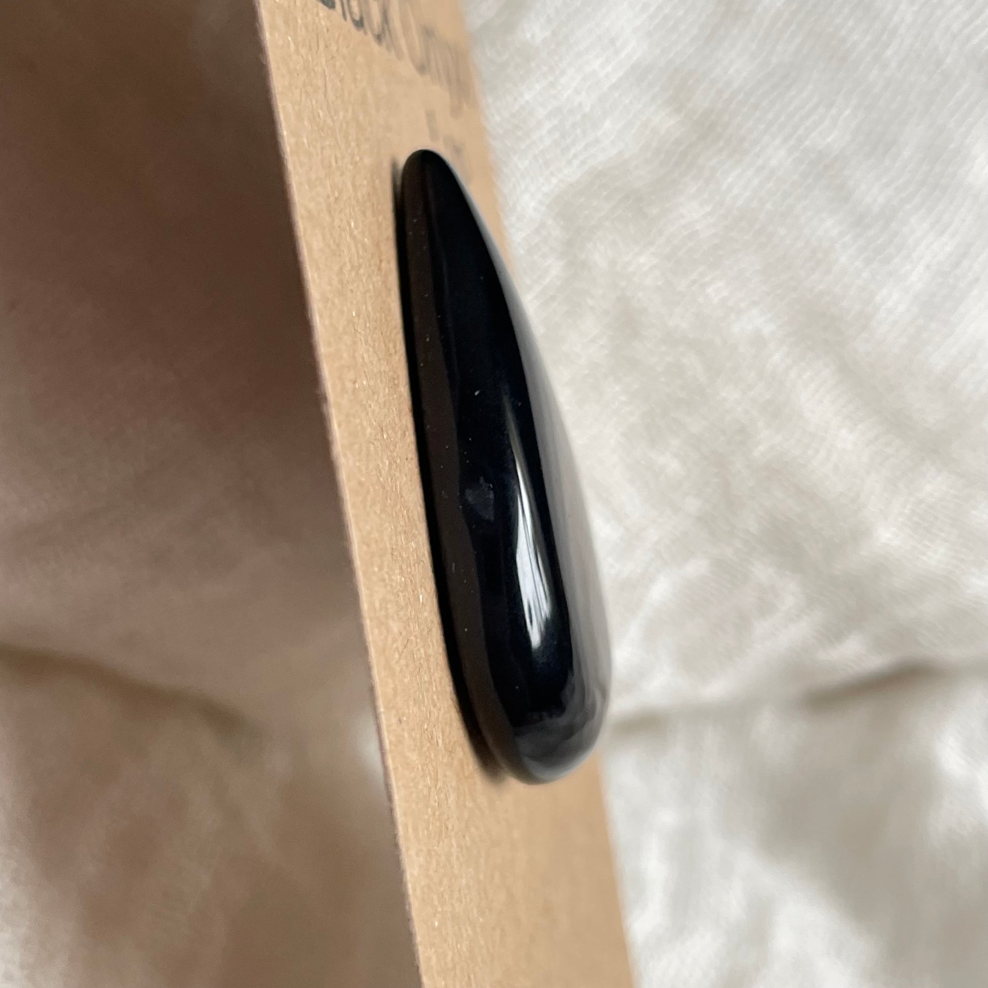 Black Onyx - Cabochon - B012 C167C874-F2DA-4B1E-8CB6-3FD13FADBC3B Brandedandwild.com