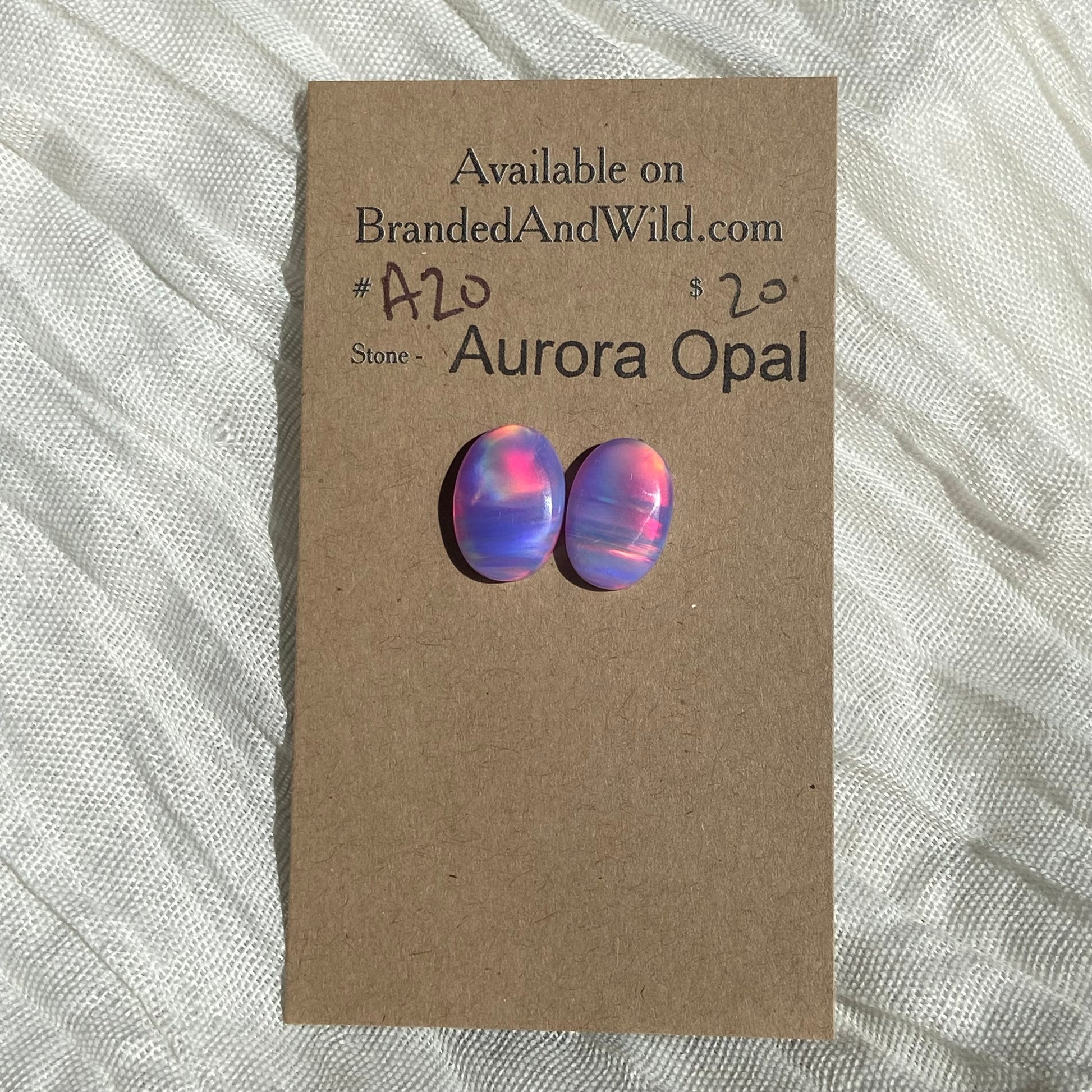 Aurora Opal Cabochon - A20 C1899BA4-FBC7-4155-A8F6-F36536E9E20D Brandedandwild.com