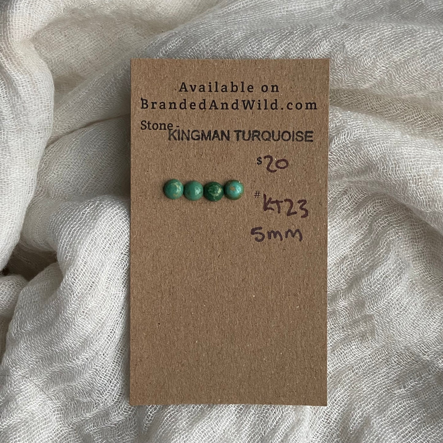 Kingman Turquoise Cabochon - KT23