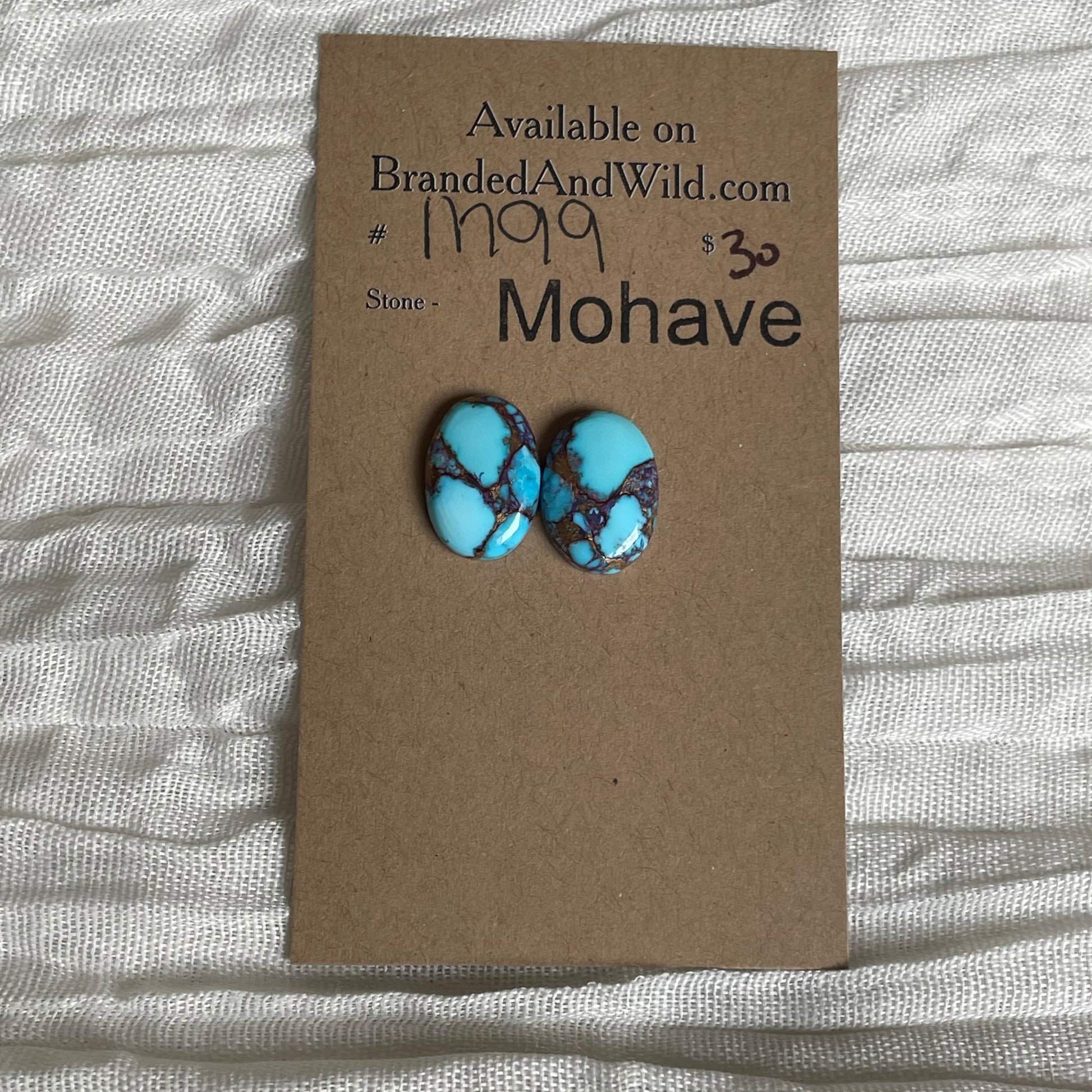 Mohave Cabochon - M99 Cabochon C1DC99D4-6449-4023-A79A-8FBA2326A26F Brandedandwild.com