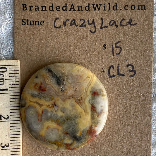 Crazy Lace Cabochon - CL3