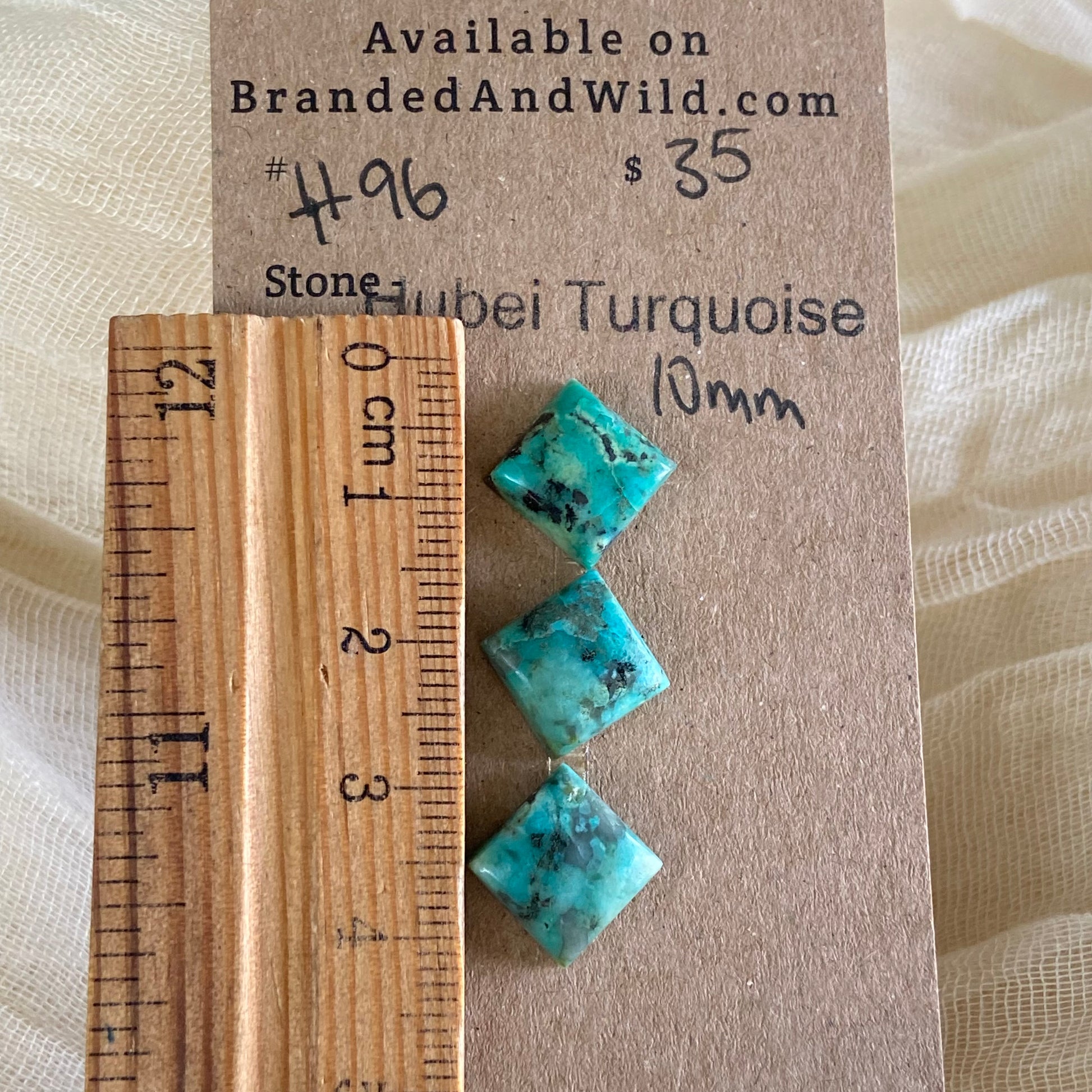 Hubei Turquoise Cabochon - H96 C202CB74-AAAB-423D-88D7-BCA9094D7163 Brandedandwild.com