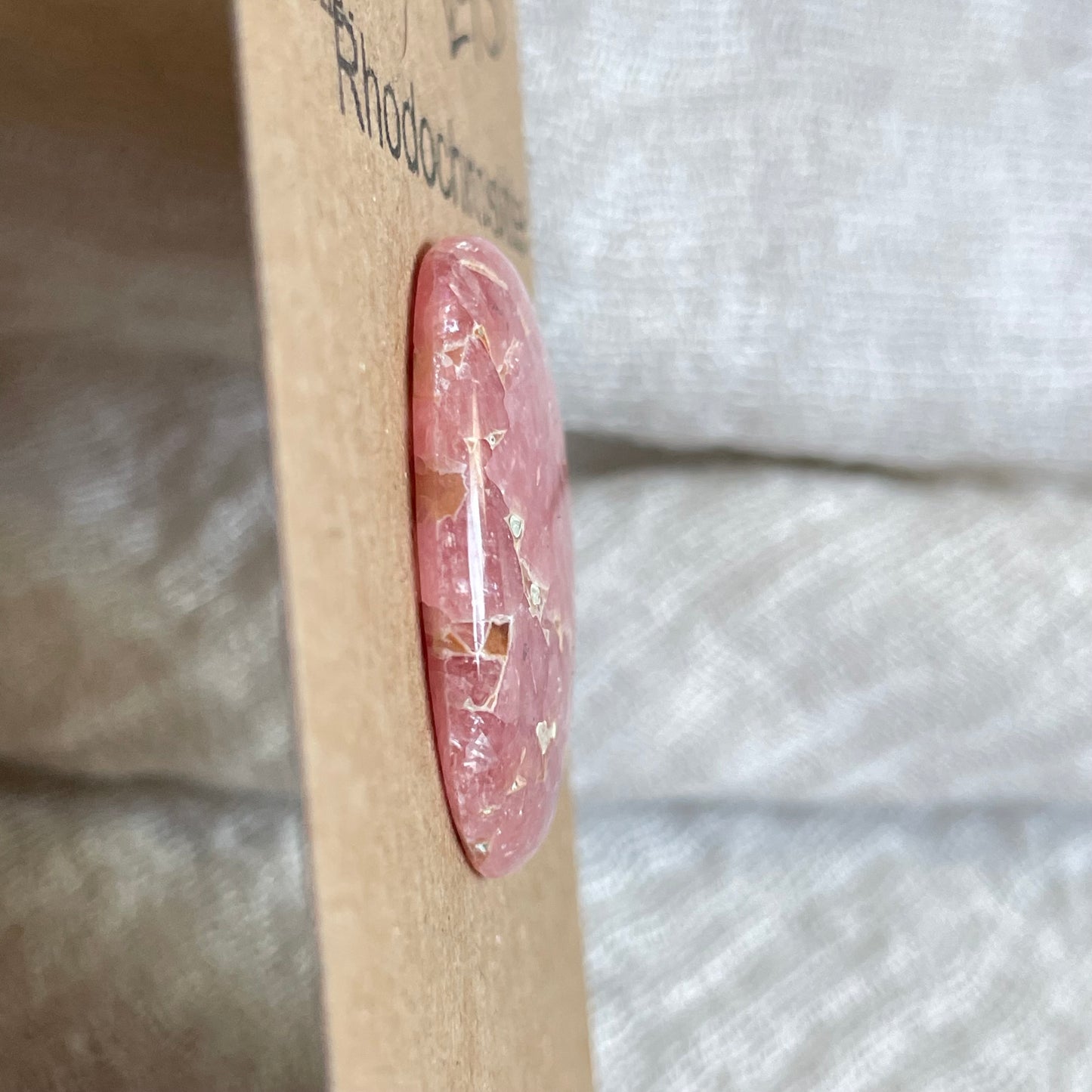 Rhodochrosite Cabochon - R95 C2431AAE-DCE1-4BA3-A500-745558068C50 Brandedandwild.com
