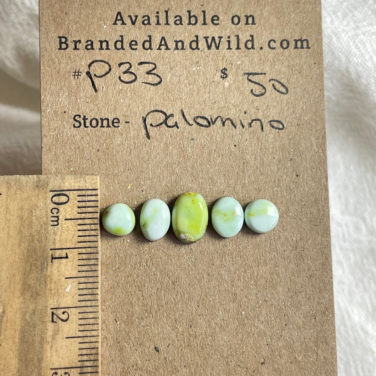 Palomino Cabochon - P33 C2B0FB50-EDE6-449D-B8CB-DB298AE08682 Brandedandwild.com