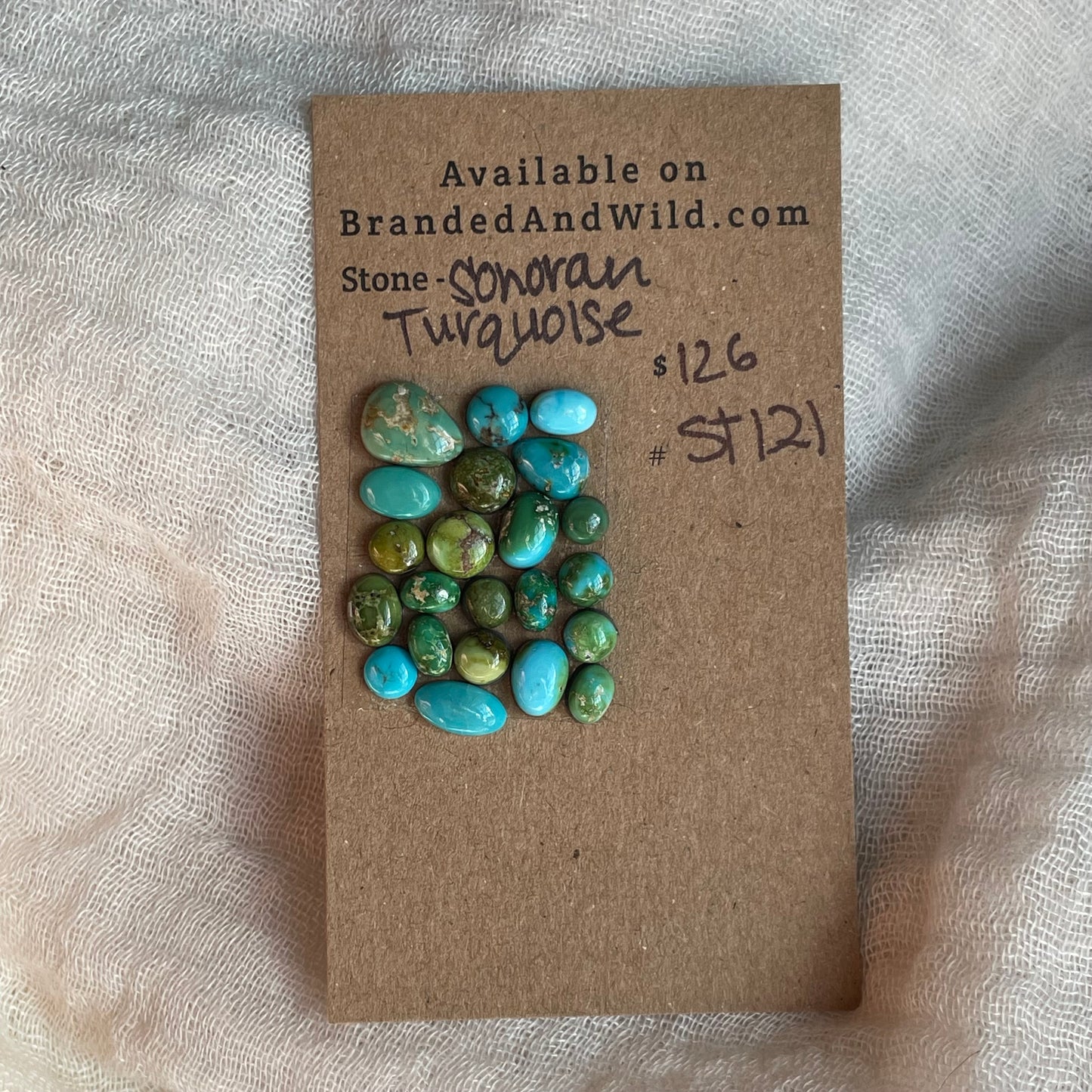 Sonoran Turquoise Cabochon - ST121