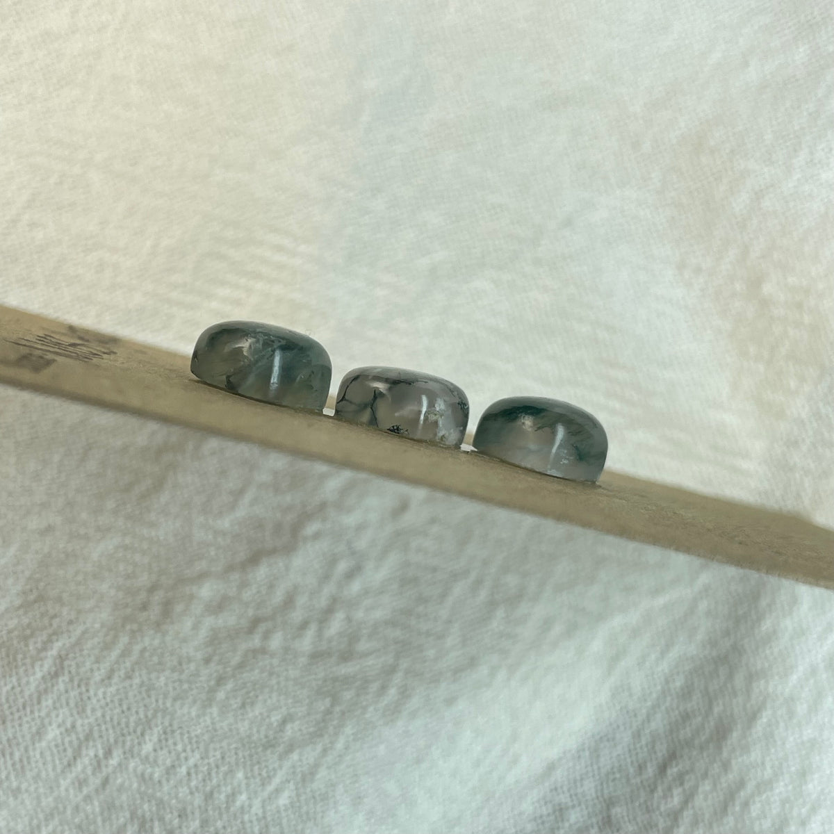 Moss Agate Cabochon - MA65 C2BE2806-AE90-4178-B06D-A64BCE2B649D Brandedandwild.com