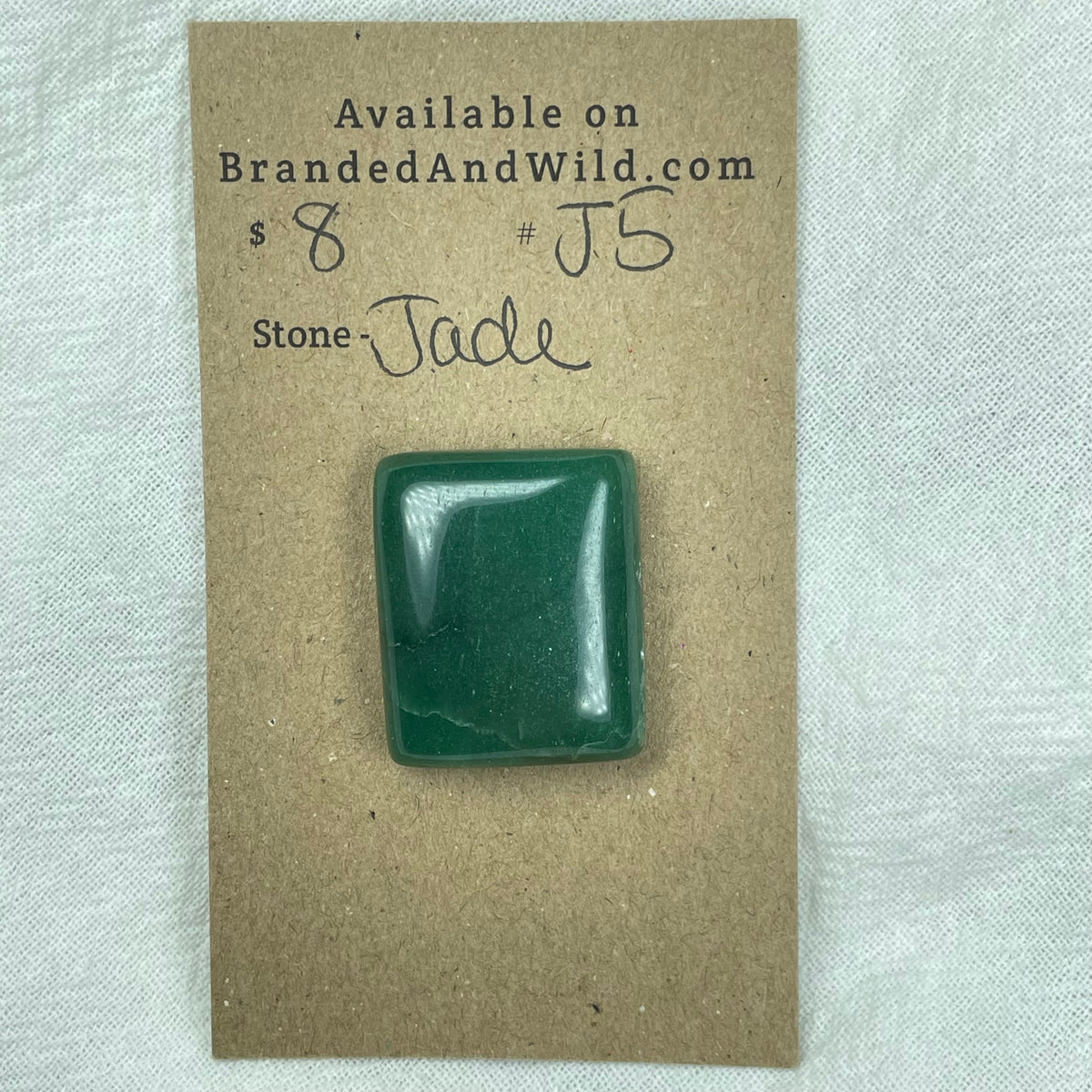 Jade Cabochon - J5 C2CA4CA9-C92E-4A93-BBE5-F3C7B4171177 Brandedandwild.com