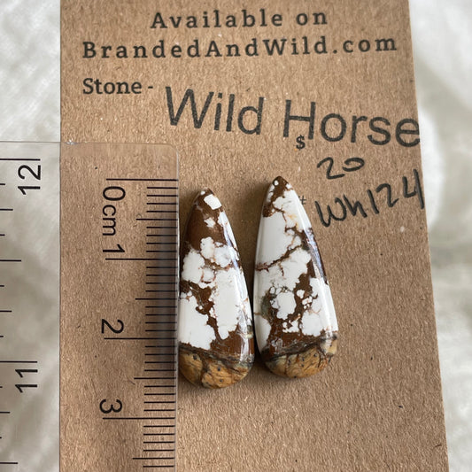 Wild Horse Cabochon - Wh124 C2EB2170-F800-4E06-8A7A-DE22B29B5C5F Brandedandwild.com