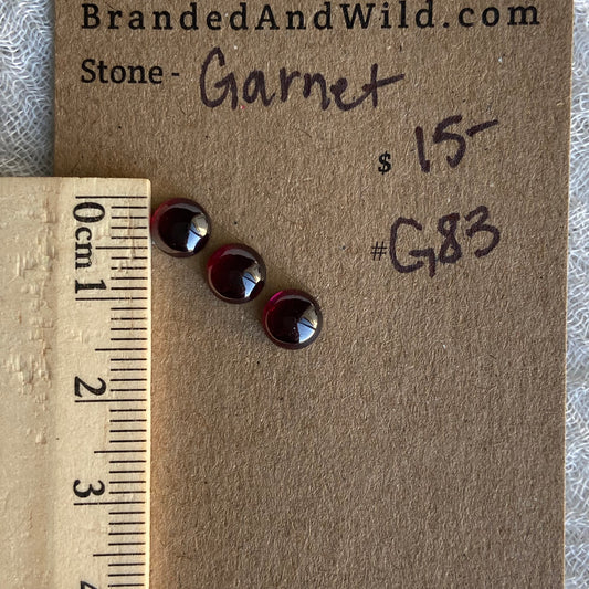 Garnet Cabochon - G83