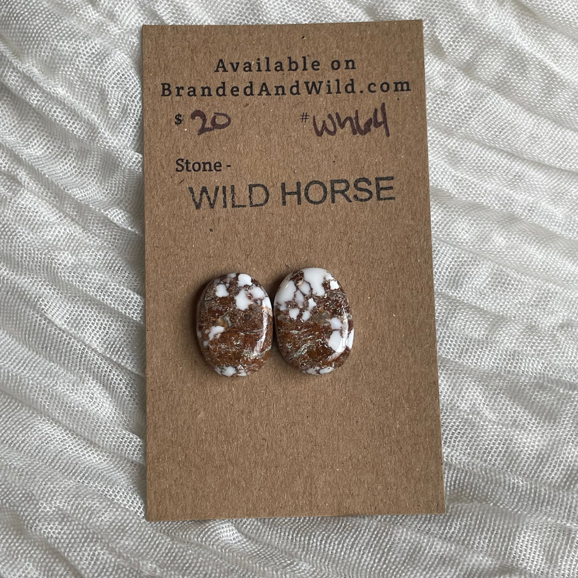Wild Horse Cabochon - WH64 C314486A-63BD-4EE6-B36D-9B511E5EFDDD Brandedandwild.com