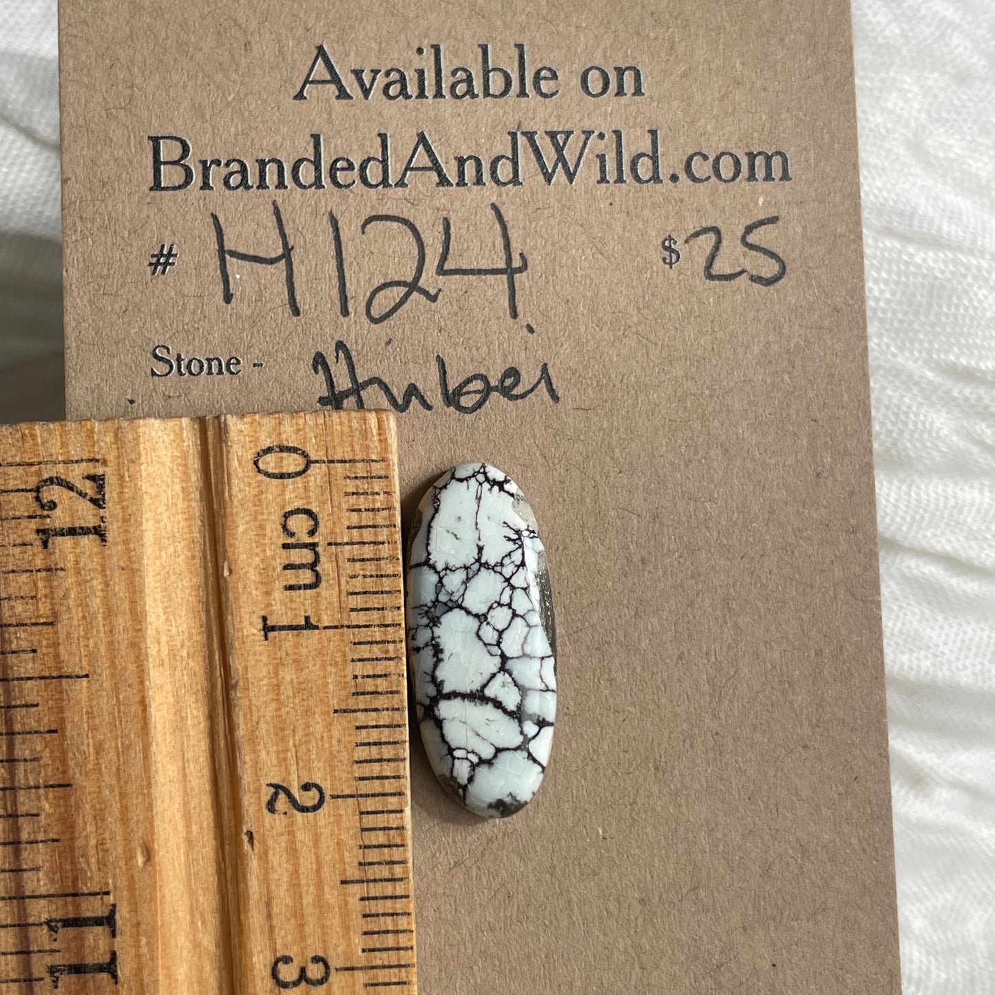 Hubei Turquoise Cabochon - H124 C32C16E5-806D-4B94-BD8C-E4E3A24AB799 Brandedandwild.com